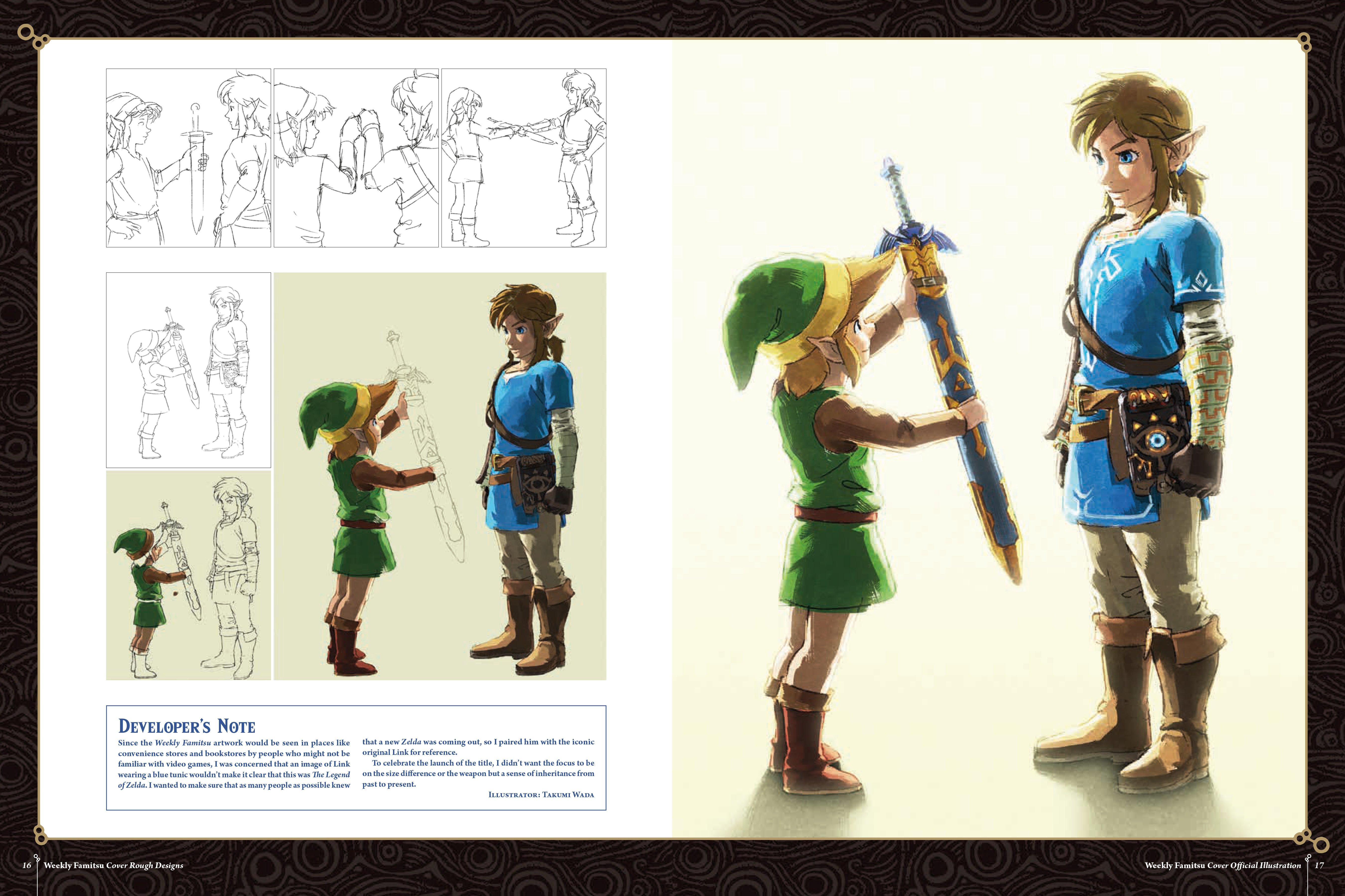 The Legend Of Zelda Breath Of The Wild Creating A Champion Hero S Edition Art Book