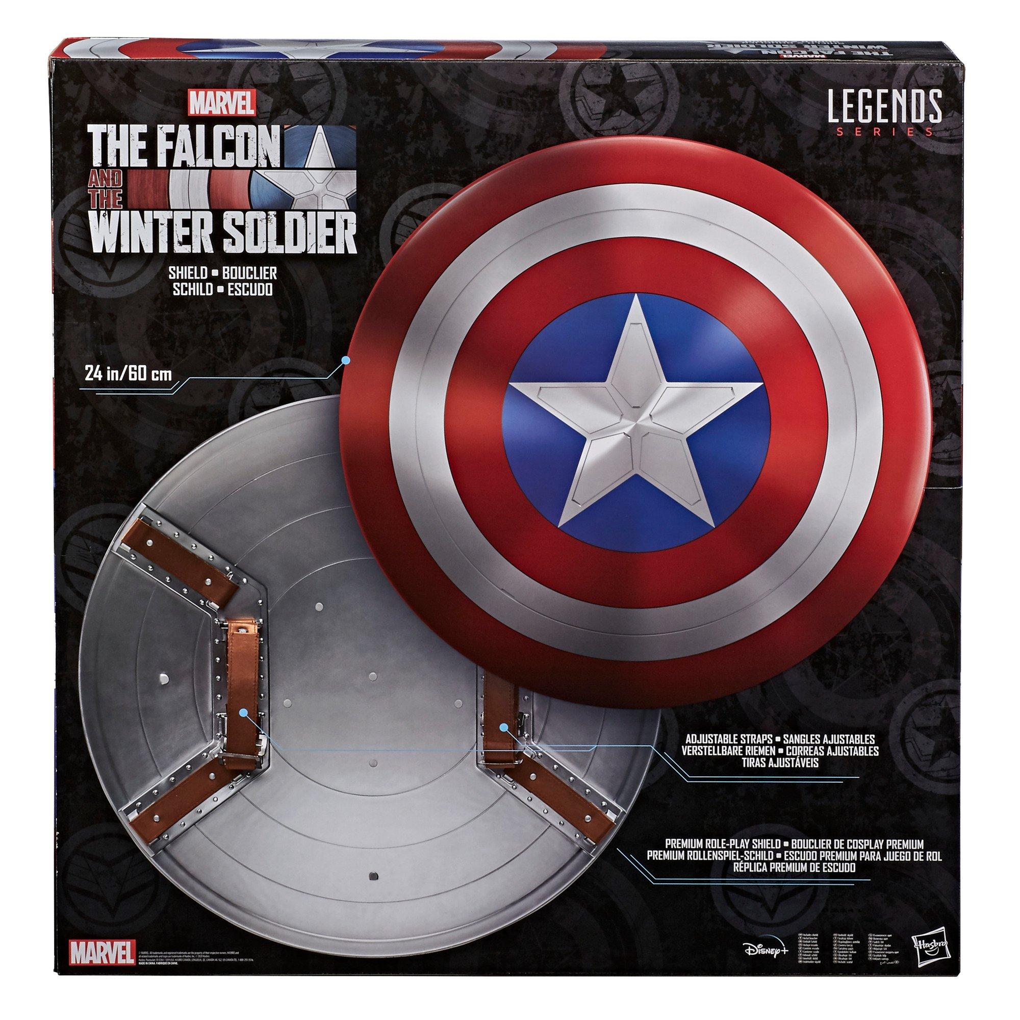 marvel legends captain america shield