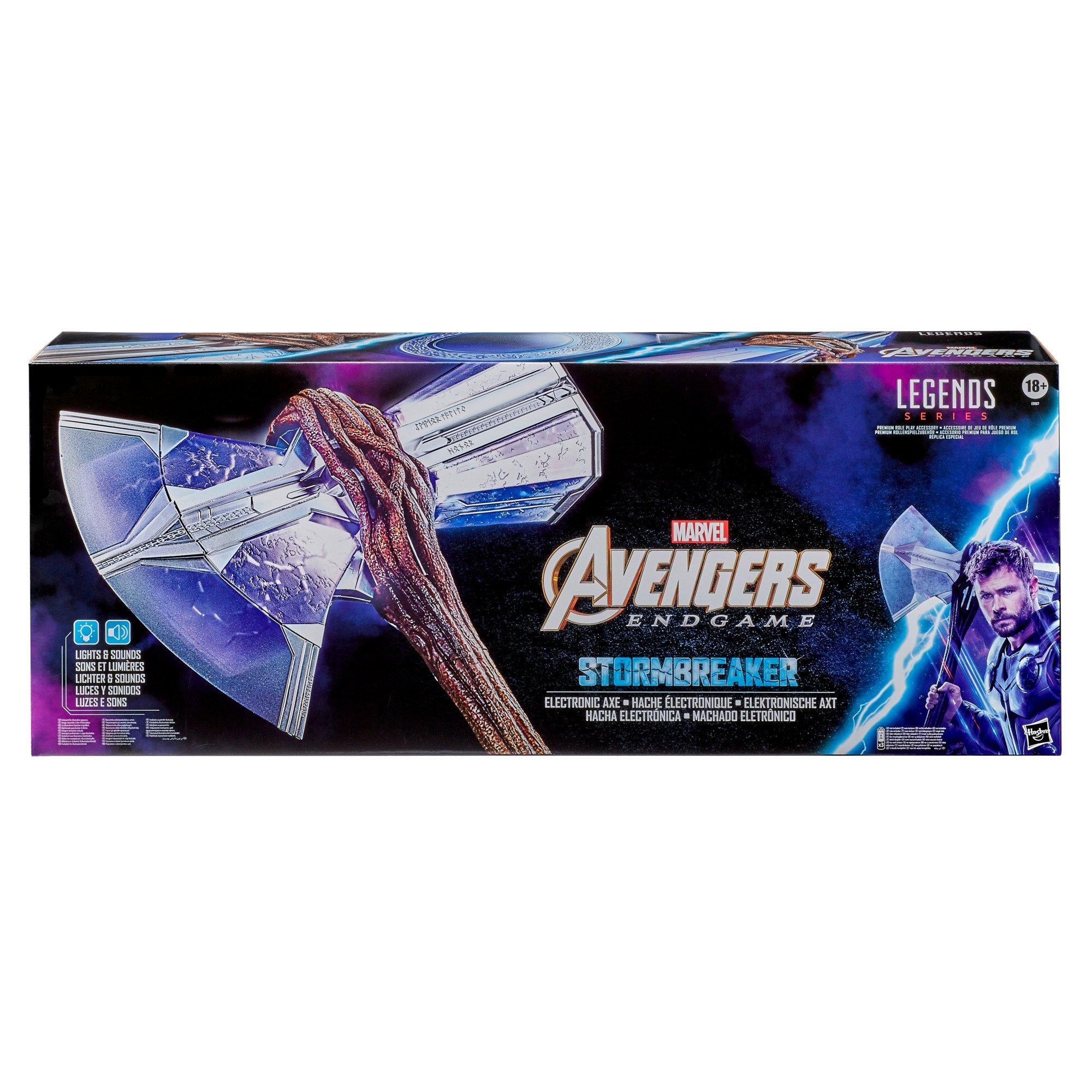 Rubies Officiële Child's Marvel Endgame Thor Stormbreaker Hammer, eenheidsmaat, meerkleurig Halloween