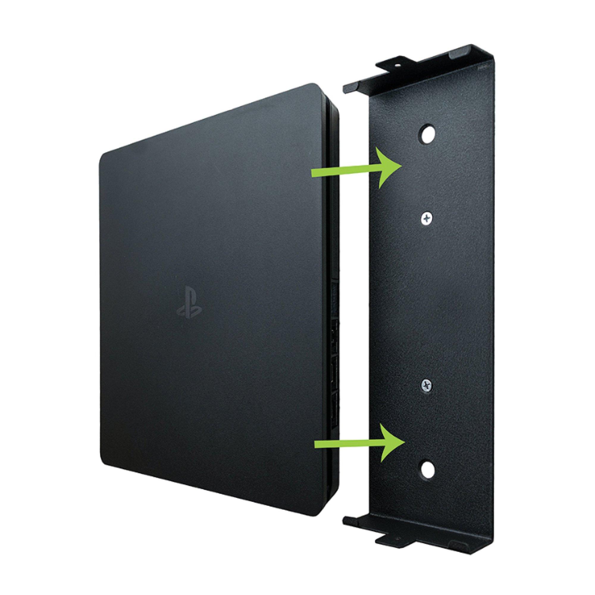 Wall Mount Consoles Holder Kippschutz for Sony PLAYSTATION 4 PS4 Slim