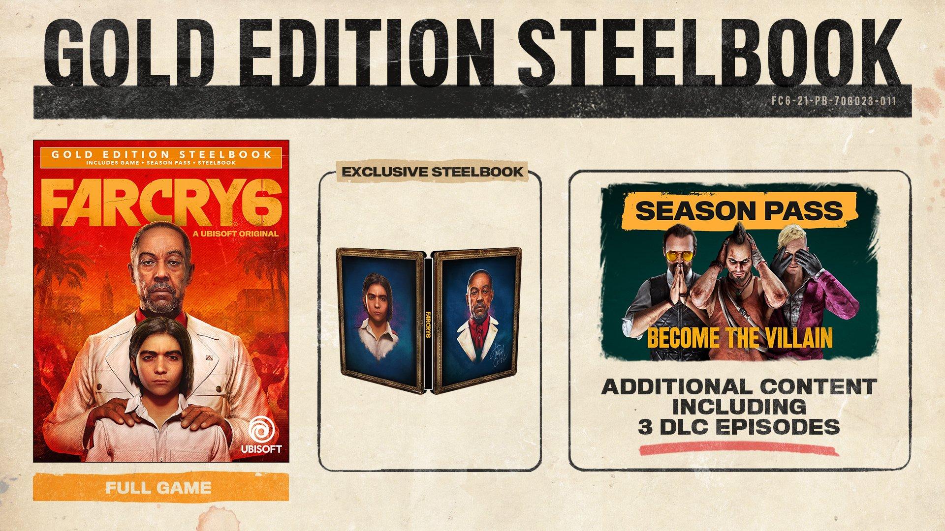Far Cry 6 Gold Steelbook Edition - Xbox One