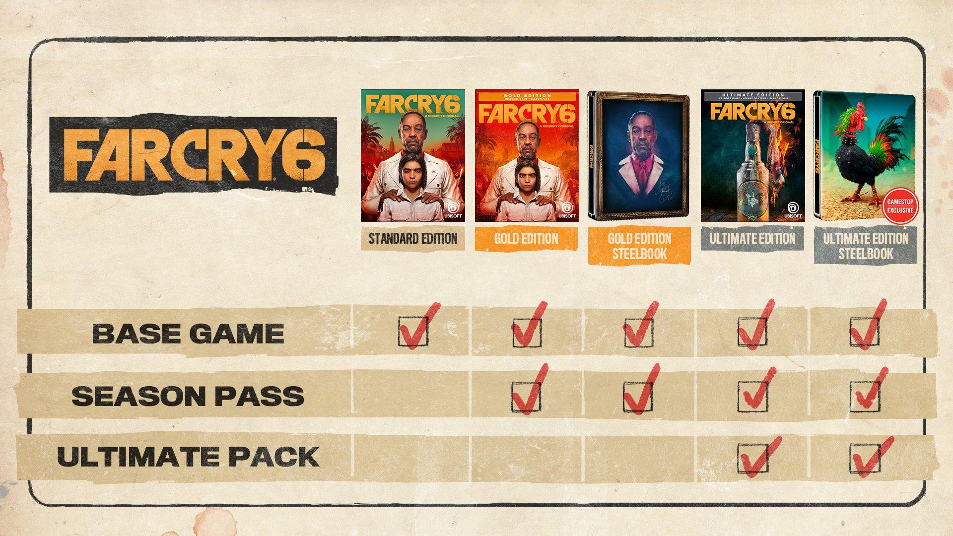 Far Cry 6 Gold Steelbook Edition - Xbox One