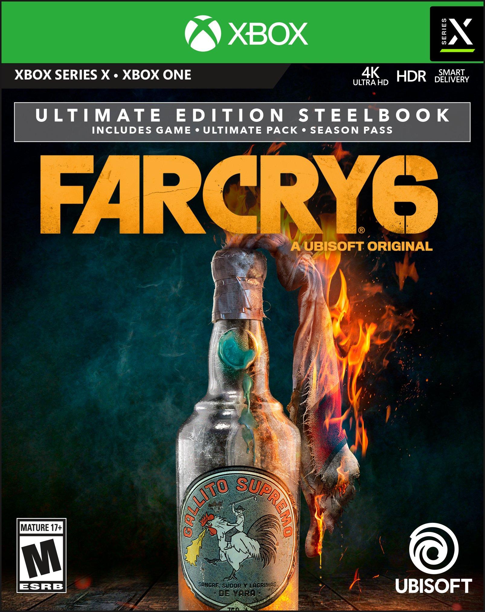 Far Cry 6 Ultimate Steelbook Edition GameStop Exclusive - Xbox Series X | Xbox  Series X | GameStop