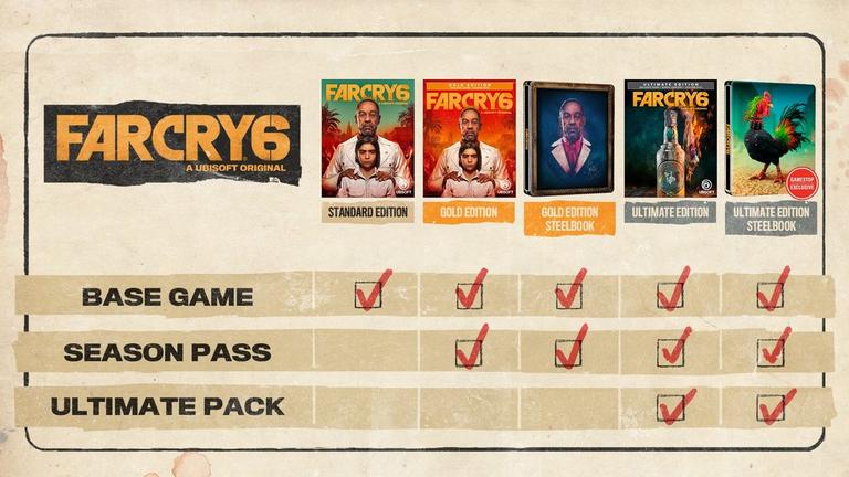 Far Cry 6 Ultimate Steelbook Edition GameStop Exclusive - Xbox Series X