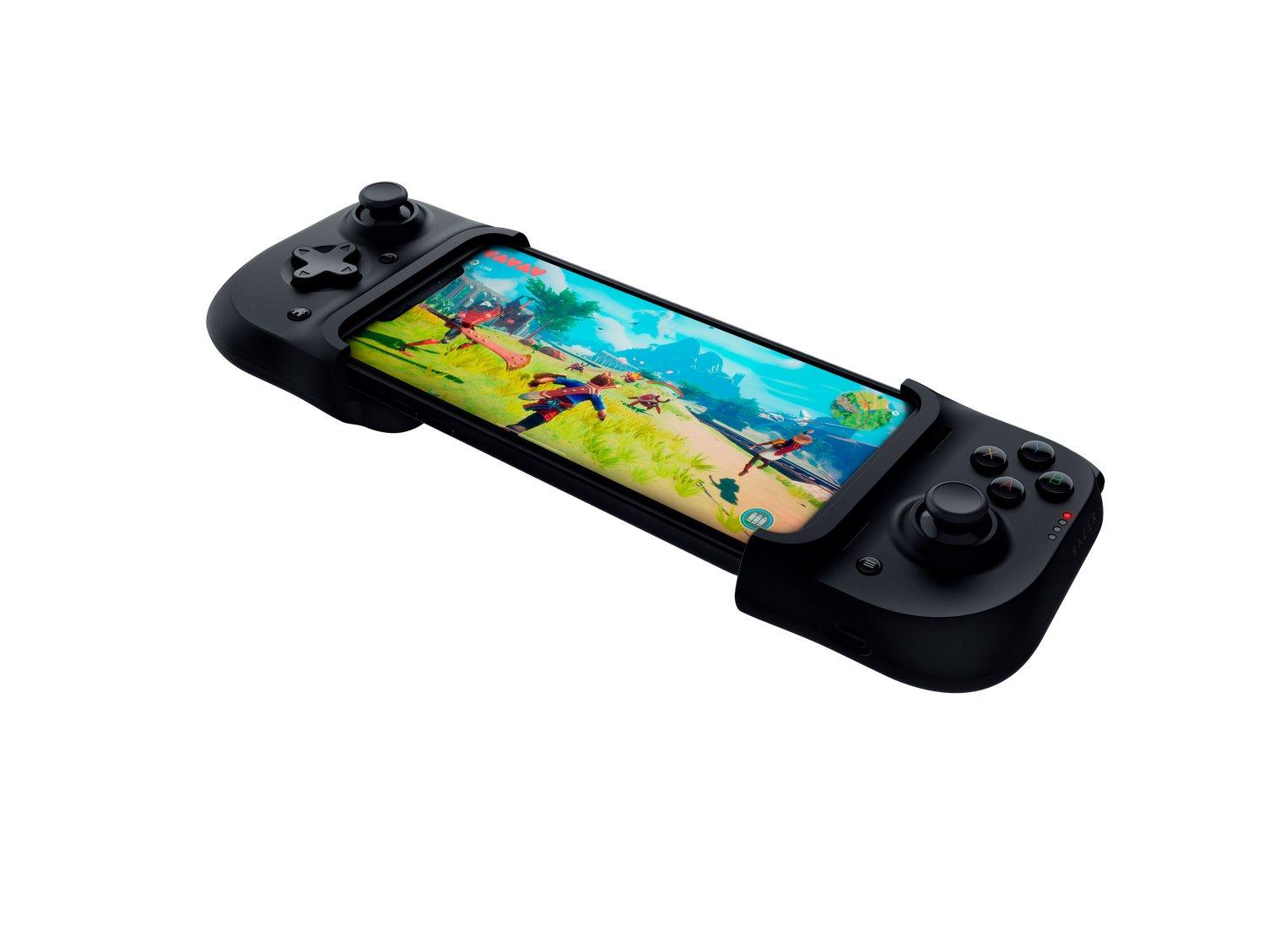 Razer Kishi Controller for iPhone: Compatible with Most iPhones - Cloud  Gaming Ready - Lightning Port Passthrough Charging - Clickable Analog  Thumbsticks : : Eletrônicos