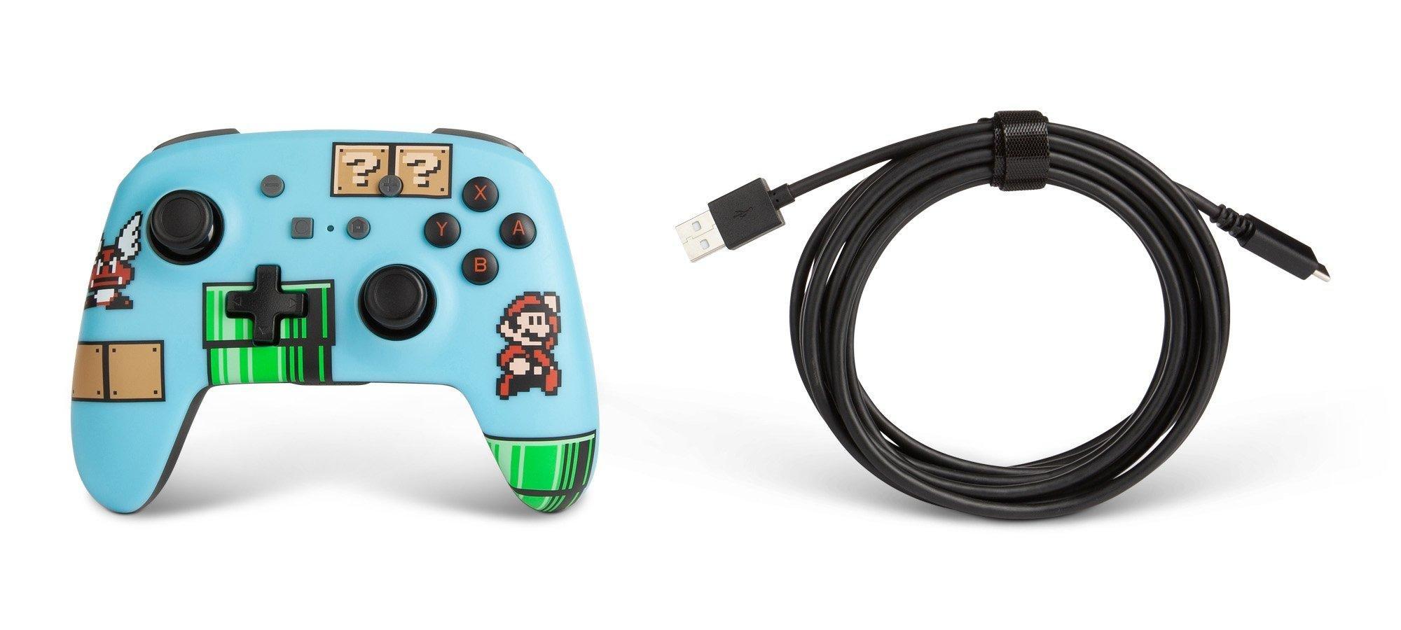 list item 7 of 9 PowerA Enhanced Wireless Controller for Nintendo Switch Super Mario Bros. 3