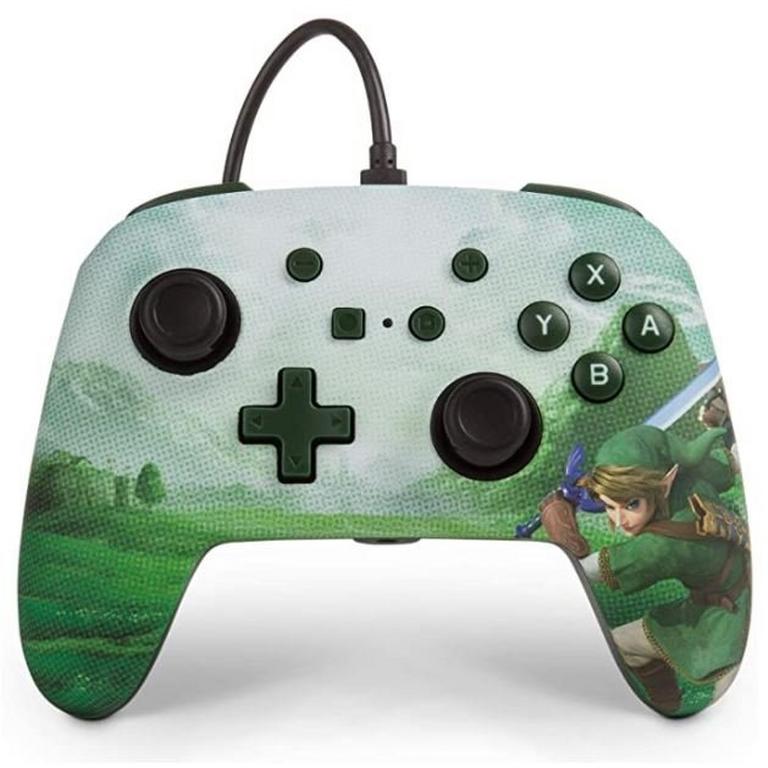 PowerA Enhanced Wired Controller for Nintendo Switch - The Legend of Zelda Link Hyrule