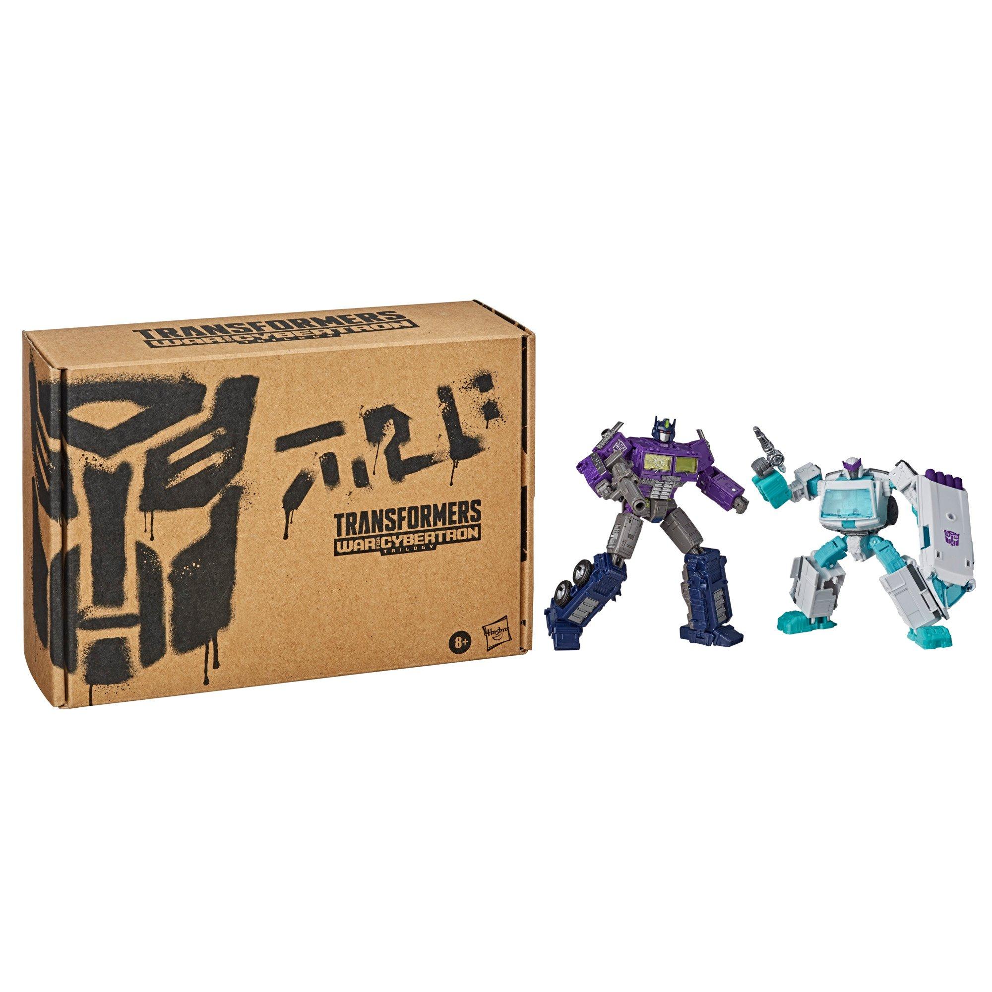 Hasbro Transformers Shattered Glass Ratchet and Optimus