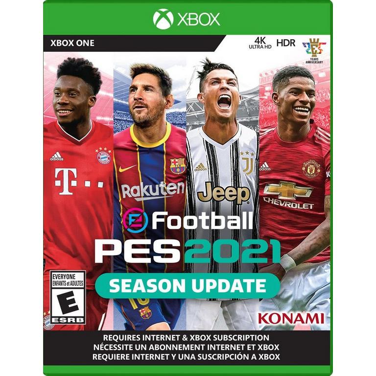eFootball PES 2021 Xbox One Konami GameStop