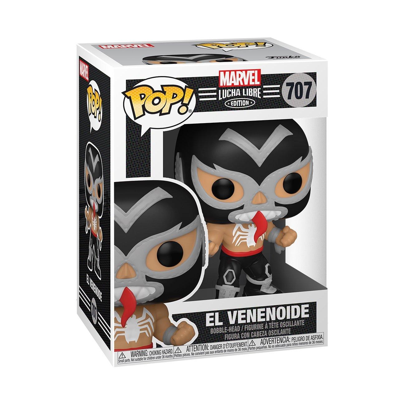 Funko Pop Marvel Lucha Libre Venom 375 In Vinyl Figure