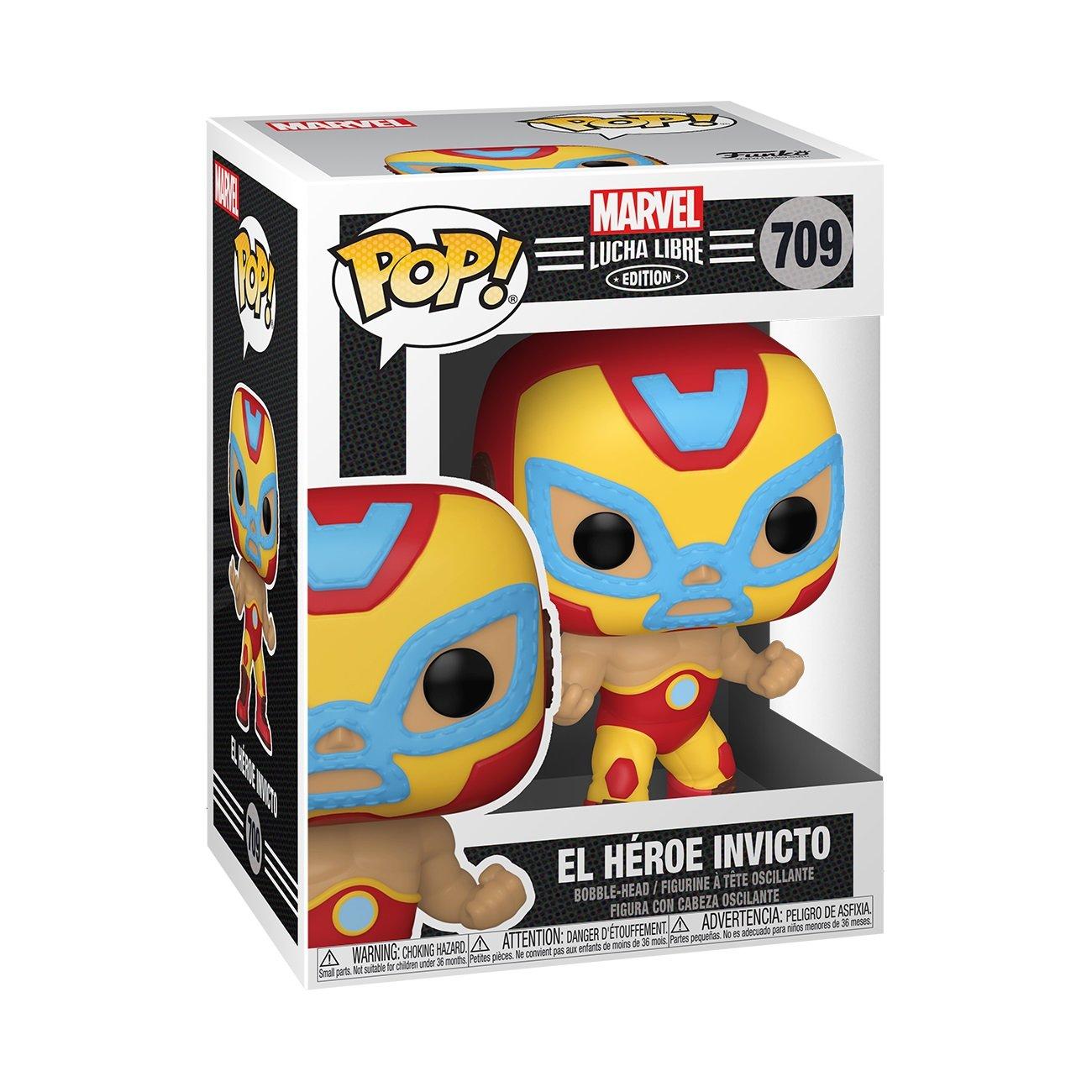 lucha libre marvel funko