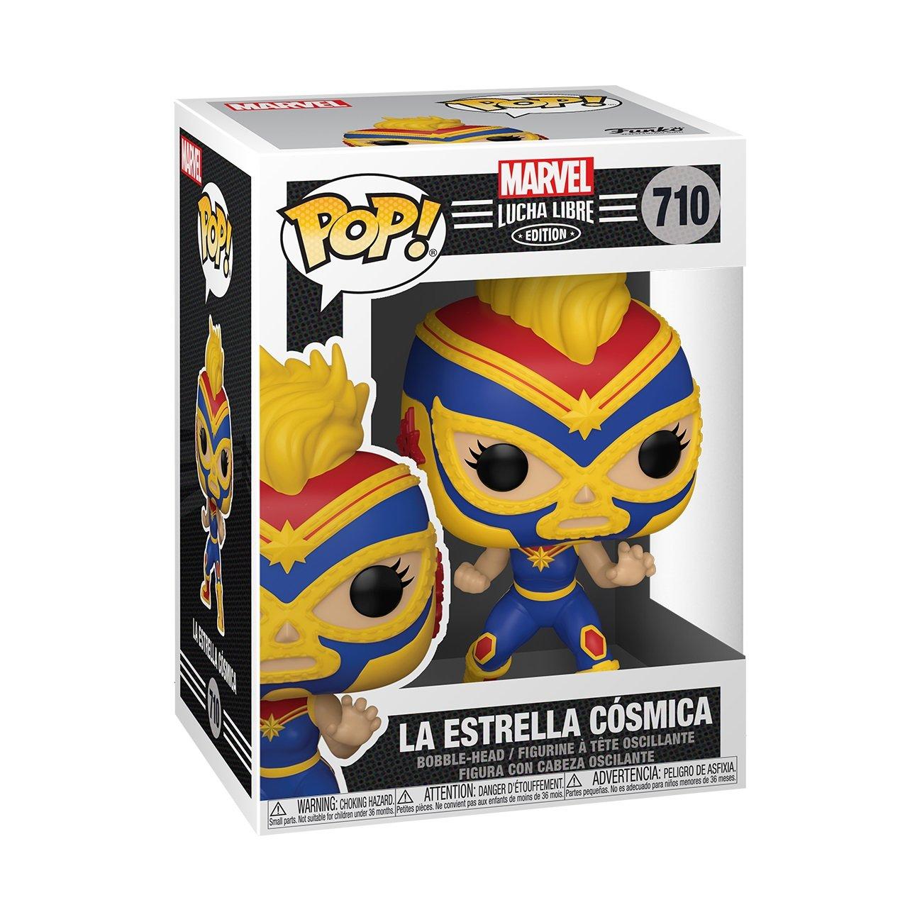 lucha libre marvel funko