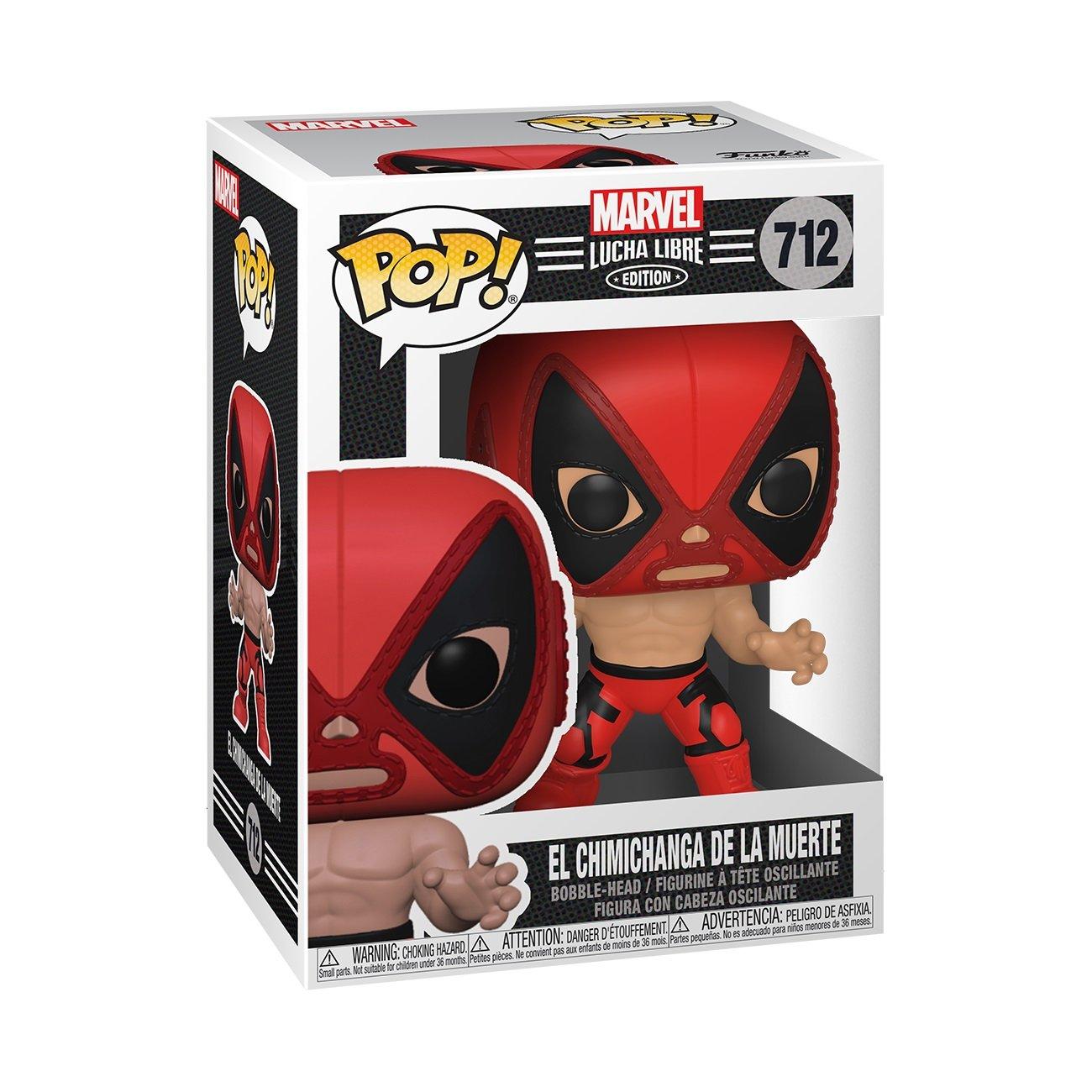 Funko POP! Marvel: Lucha Libre Deadpool 3.75-in Vinyl Figure