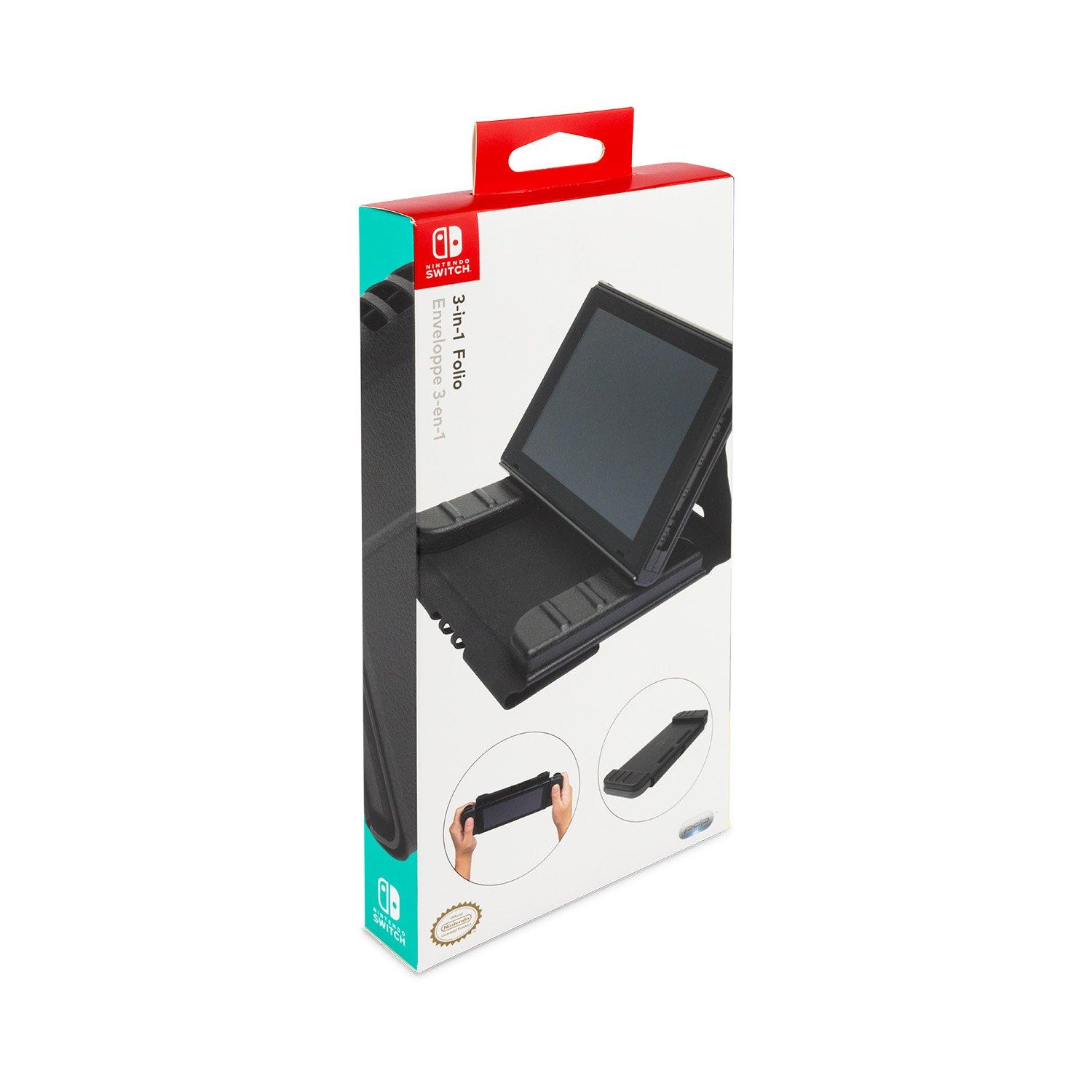 list item 6 of 9 PDP 3-in-1 Folio for Nintendo Switch Black