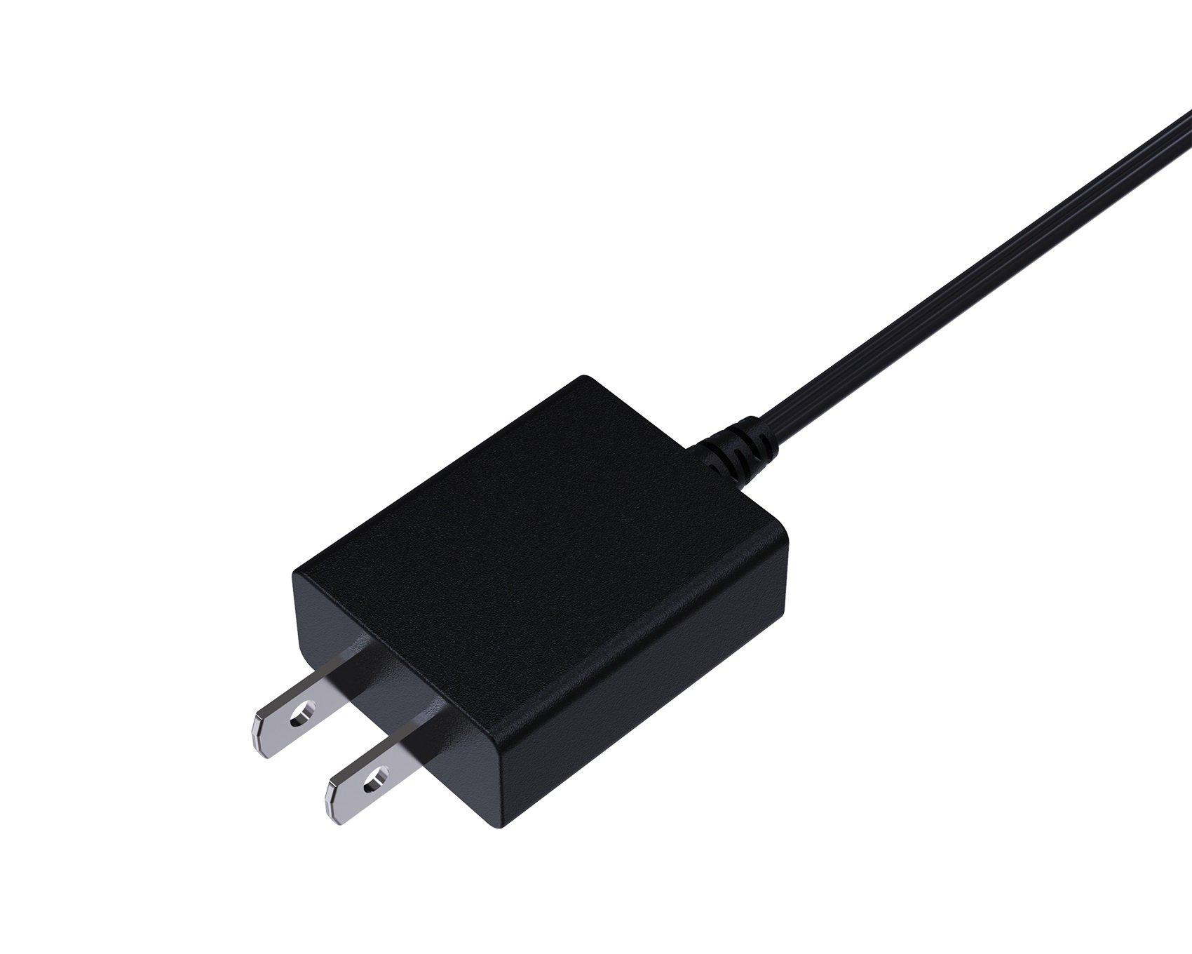 NEON Mains charger for Nintendo DSI XL / DSI / 3DS (US 2-pin plug)