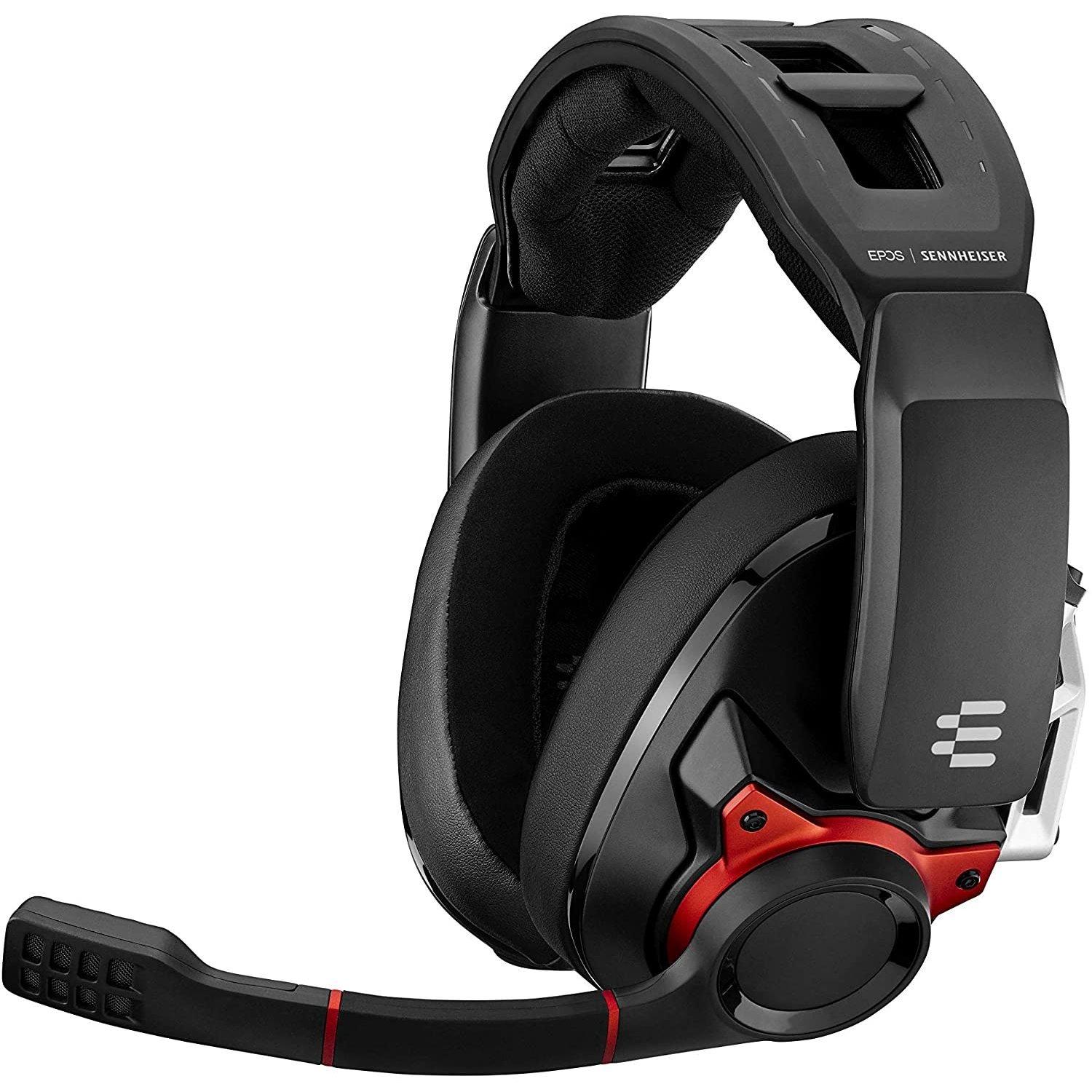 GSP 600 Black/Red Closed Acoustic Wired Gaming Headset