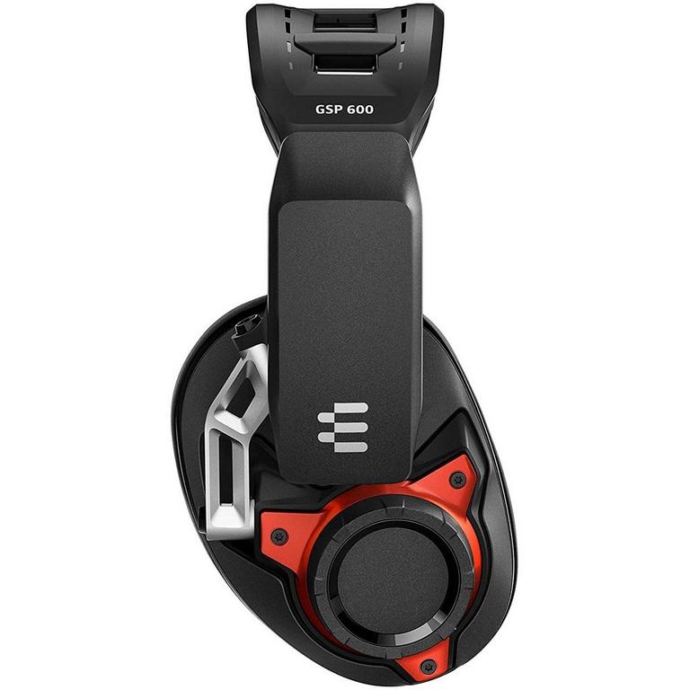 GSP 600 Black/Red Closed Acoustic Wired Gaming Headset | GameStop