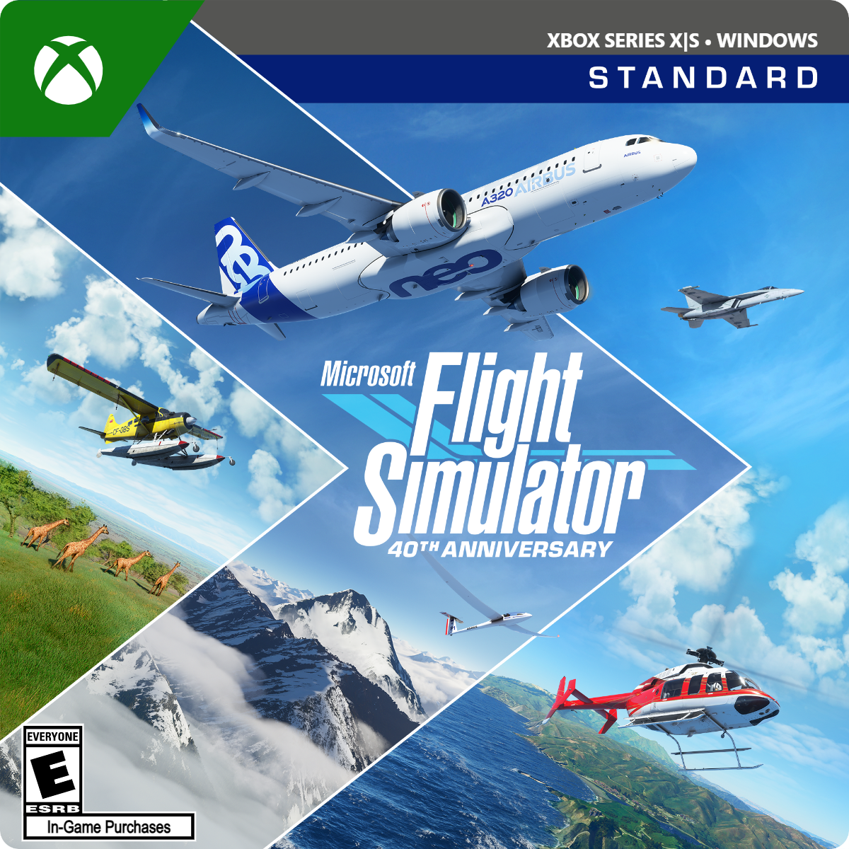 Microsoft Flight Simulator Standard 40th Anniversary - Xbox Series X