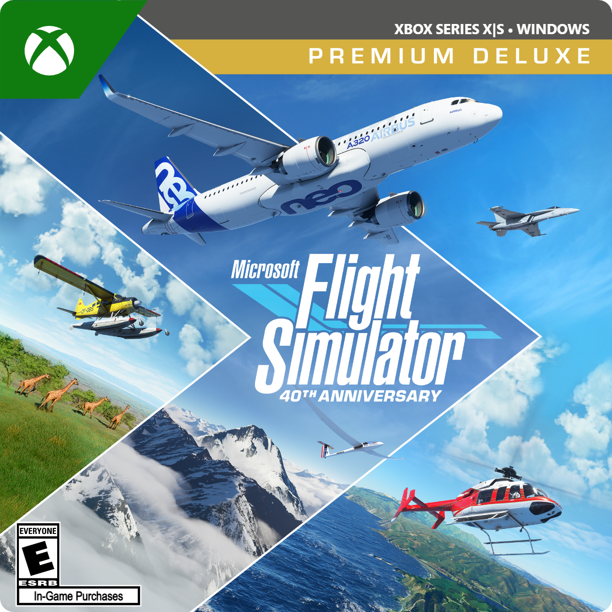 Microsoft Flight Simulator Premium Deluxe 40th Anniversary Edition 