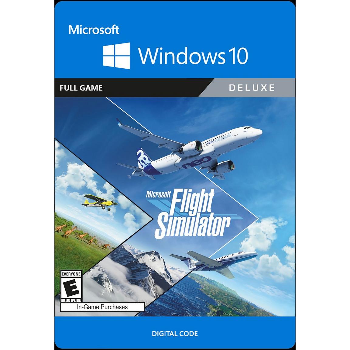 Microsoft Flight Simulator Deluxe Edition - Windows 10 -  2WU-00031