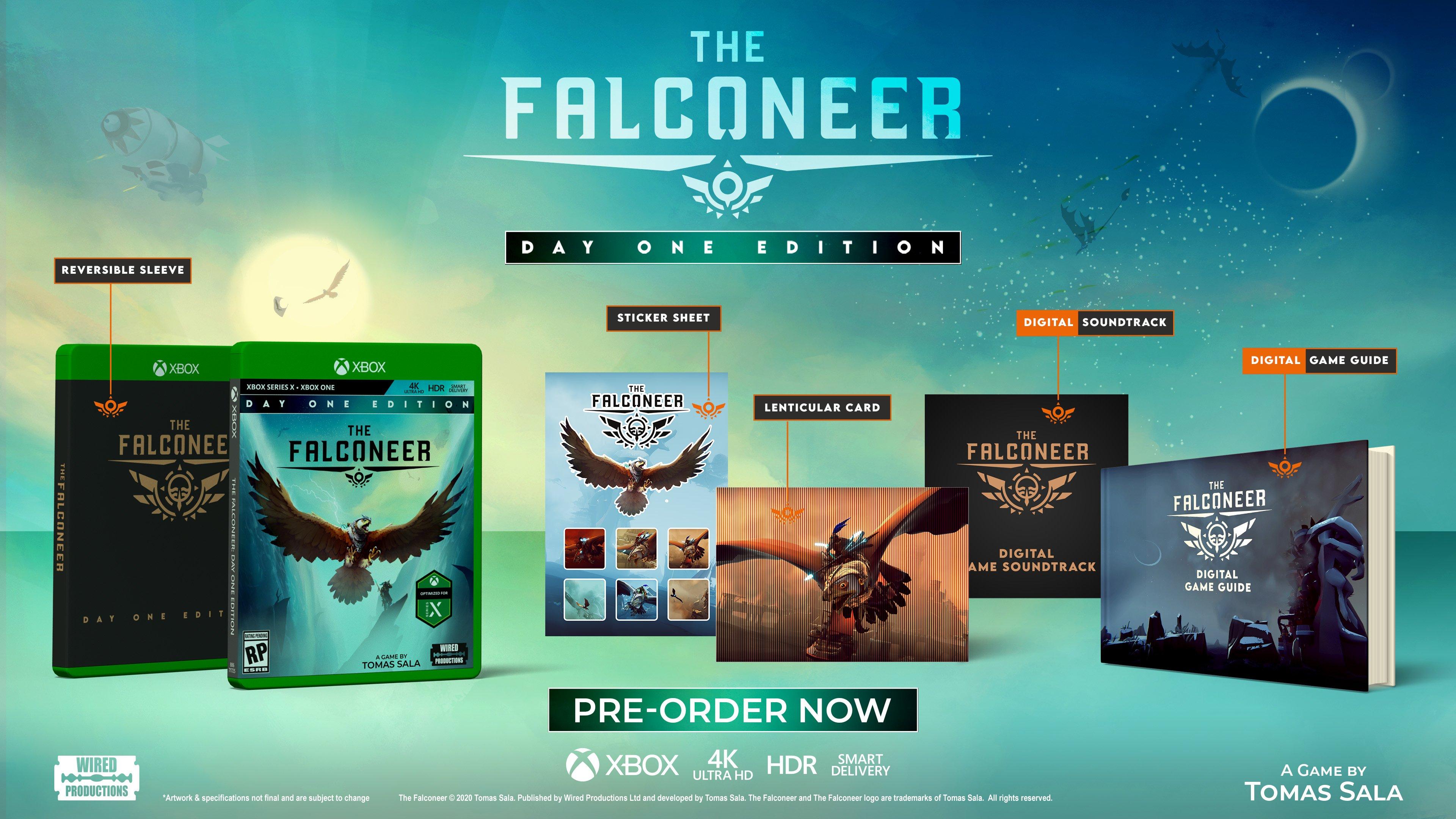 Falconeer Day One Edition - Xbox One, Xbox Series X