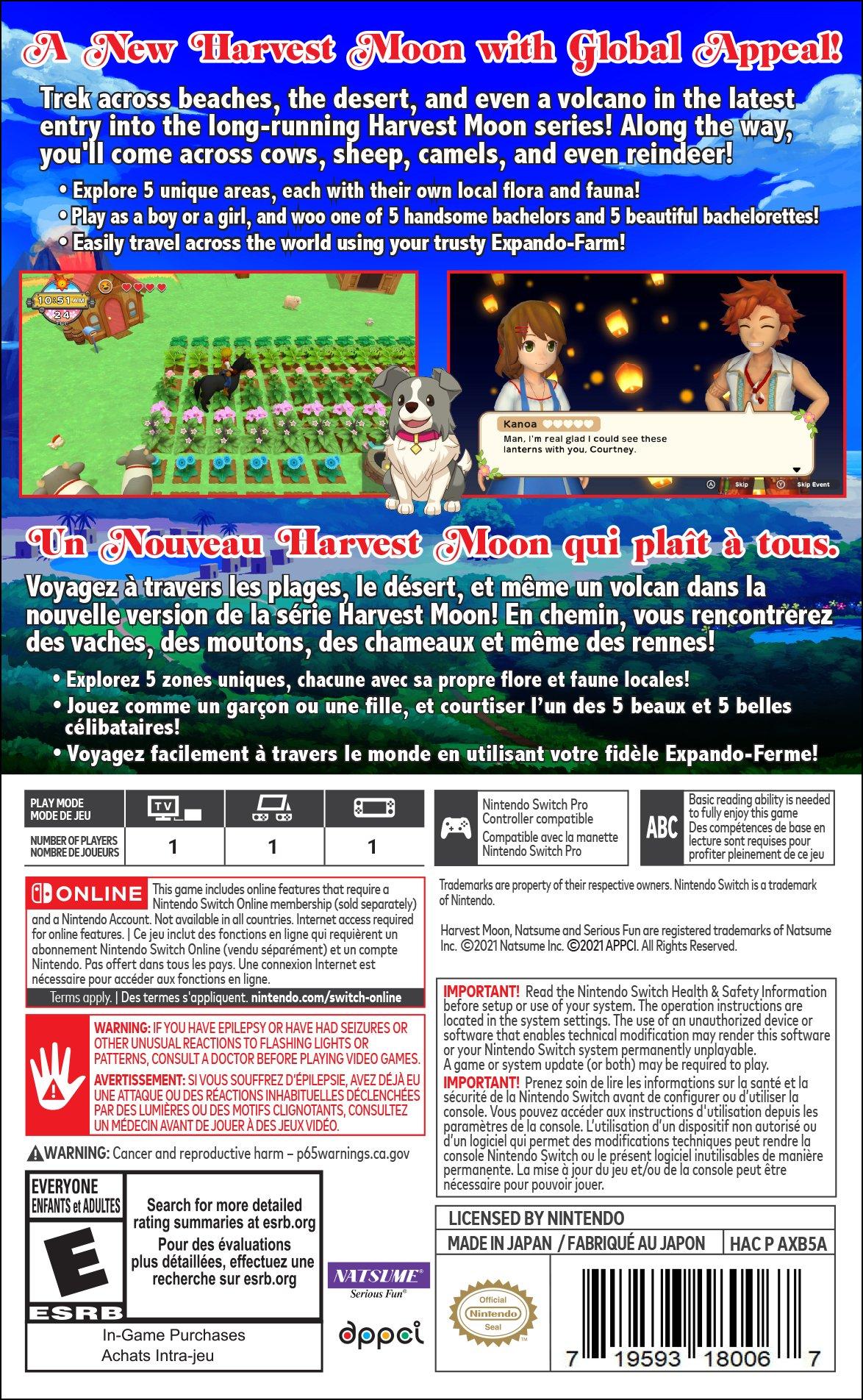 Harvest Nintendo One World Switch GameStop - Switch | Nintendo Moon: |