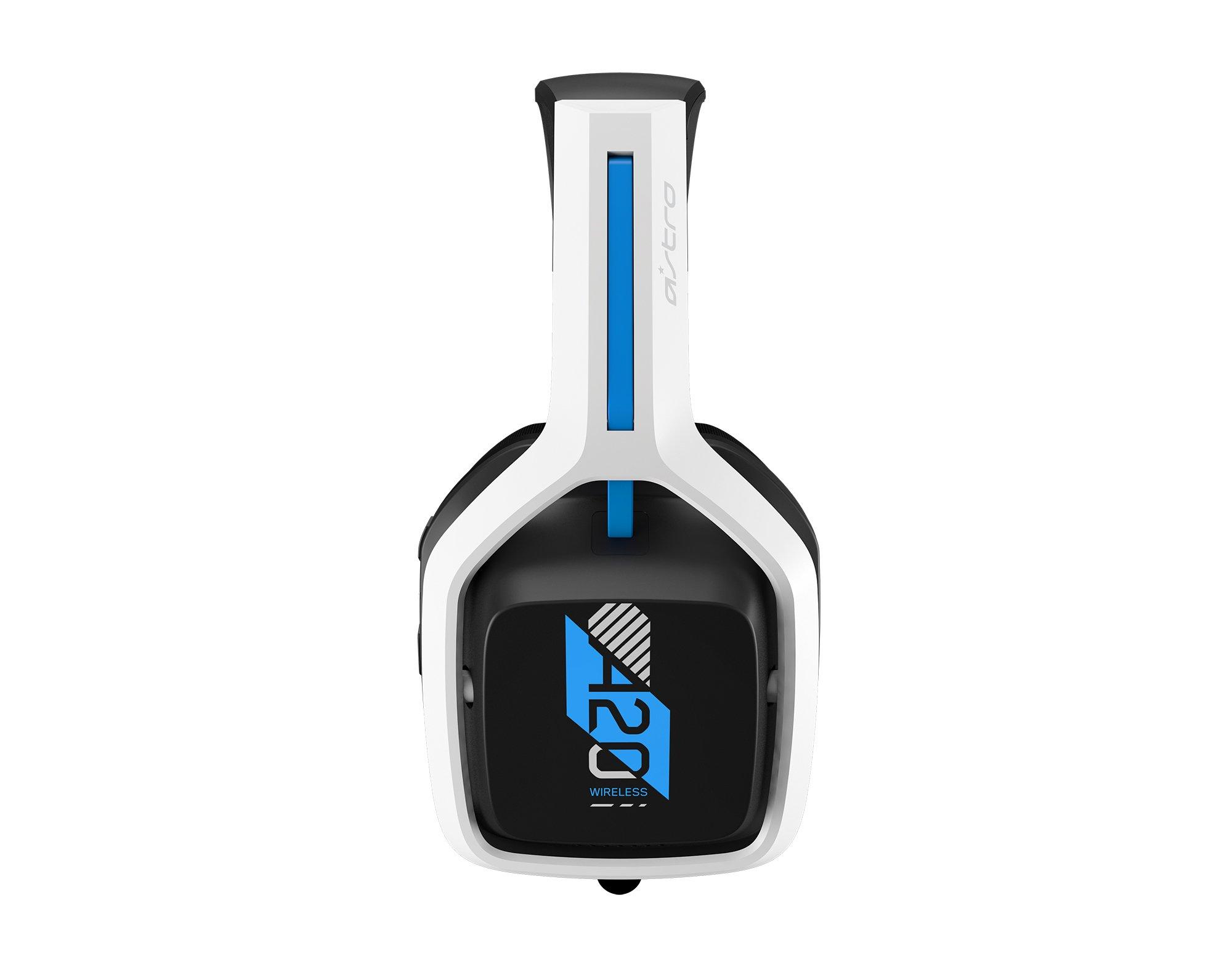  Logitech astro A20 Wireless Headset Black/Blue - Playstation  4/PC/MAC (Renewed) : Video Games