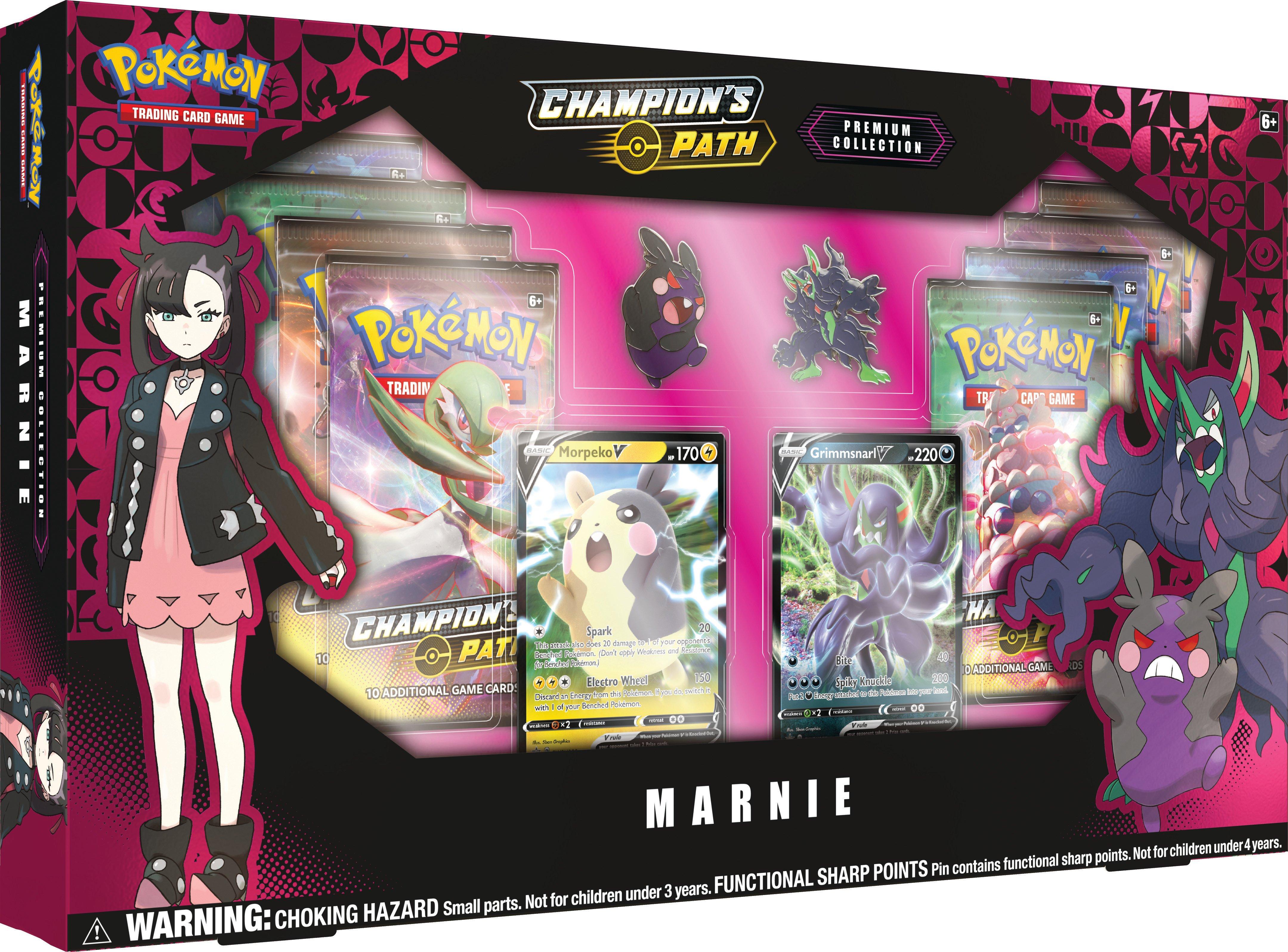 Pokemon Trading Card Game Champion S Path Marnie Premium Collection Gamestop