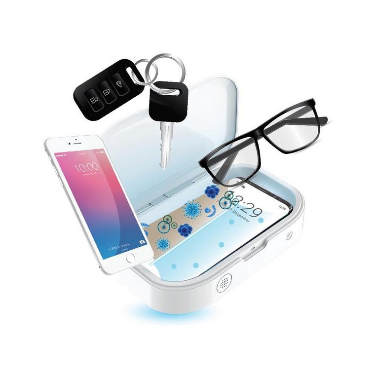 Phone and Accessory UV Sanitizer Box
