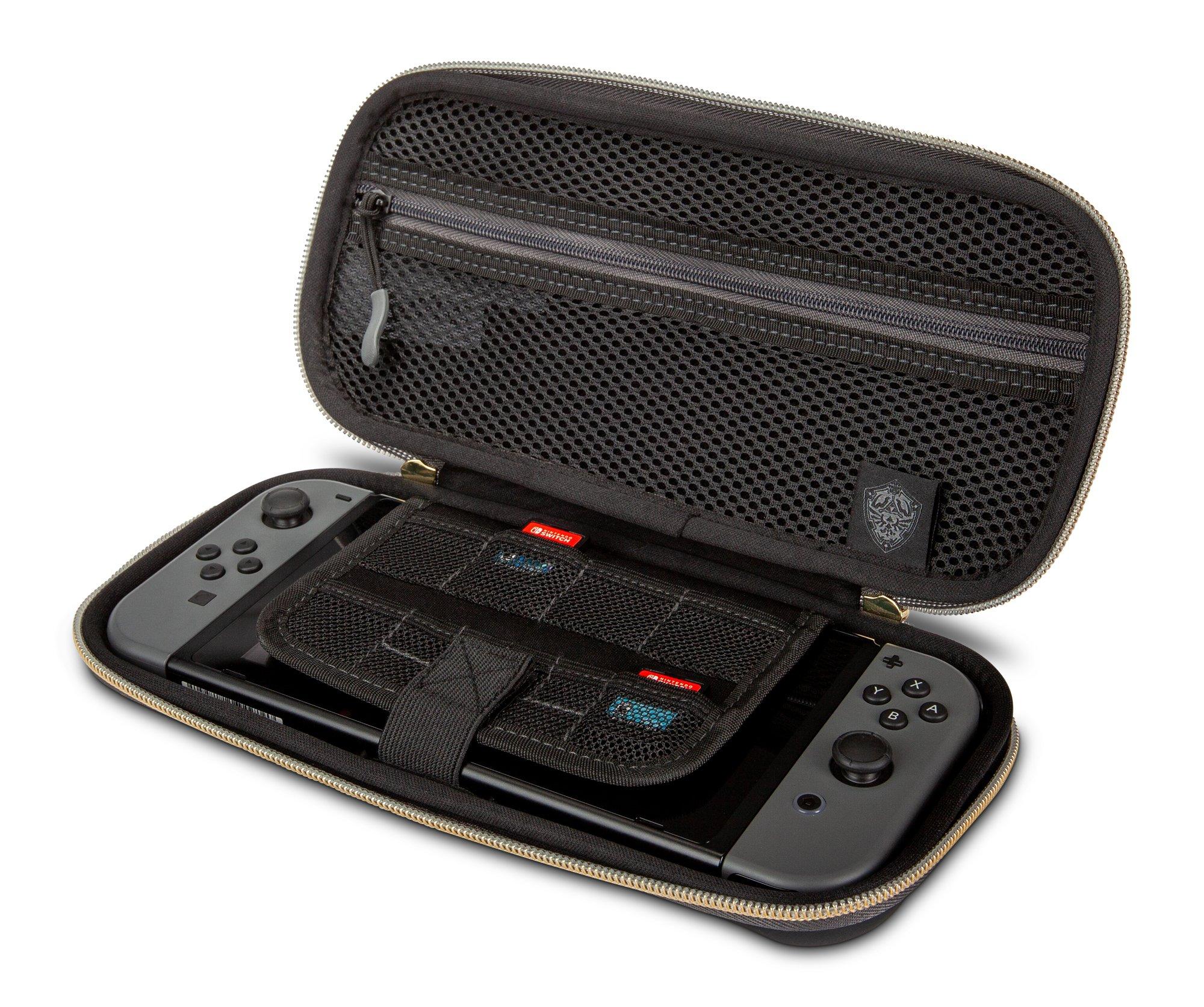 Nintendo Switch Game Traveler Deluxe Case - The Legend of Zelda Hyrule Crest