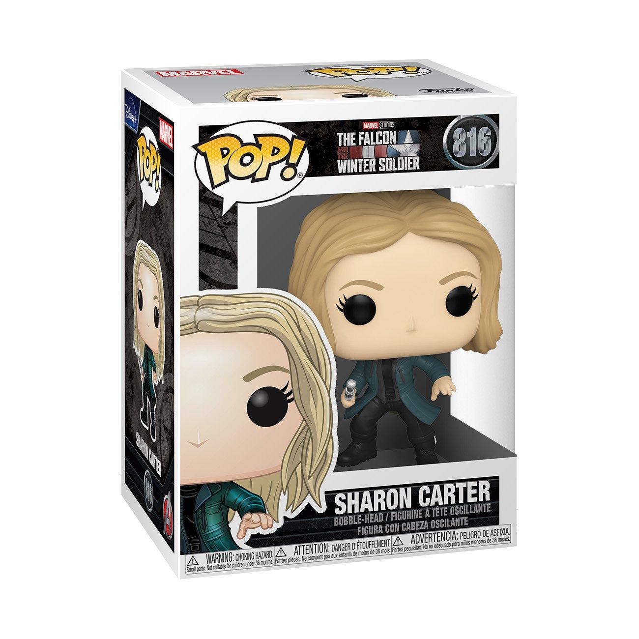 Funko POP! Marvel: The Falcon and the Winter Soldier Sharon Carter 3.75-in  Vinyl Figure