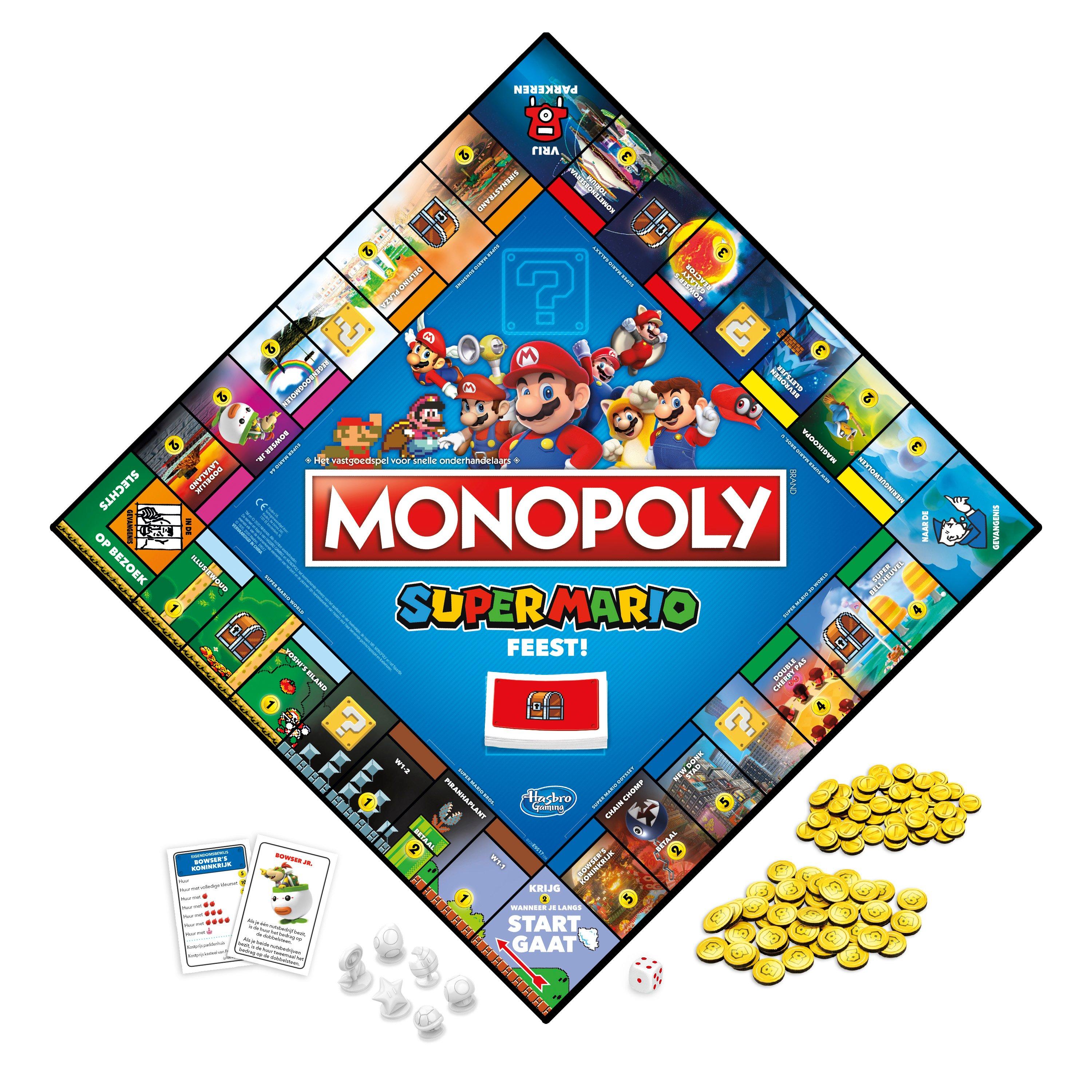 Monopoly Super Mario Bros Celebration Edition Board Game Gamestop