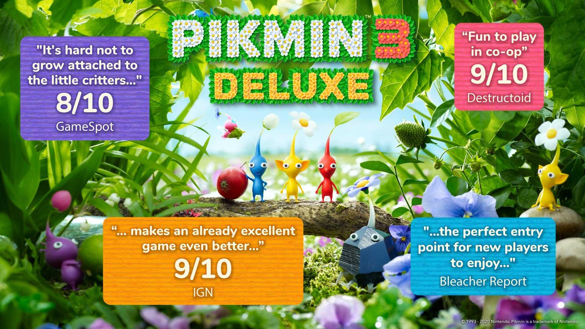 Pikmin 3 Deluxe, Jogos para a Nintendo Switch, Jogos