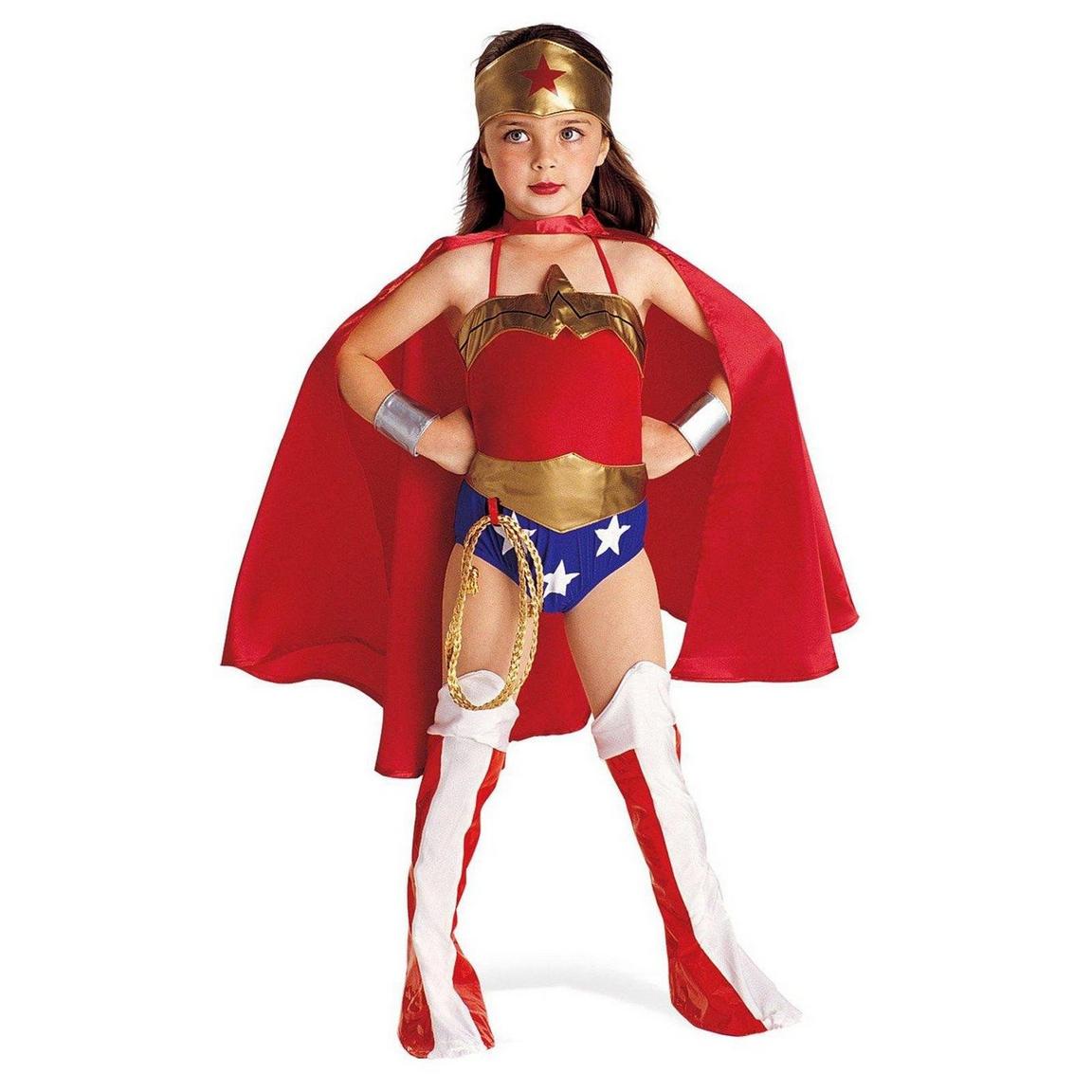 DC Comics Wonder Woman Youth Costume, Size: Small, Rubie's Costume Company