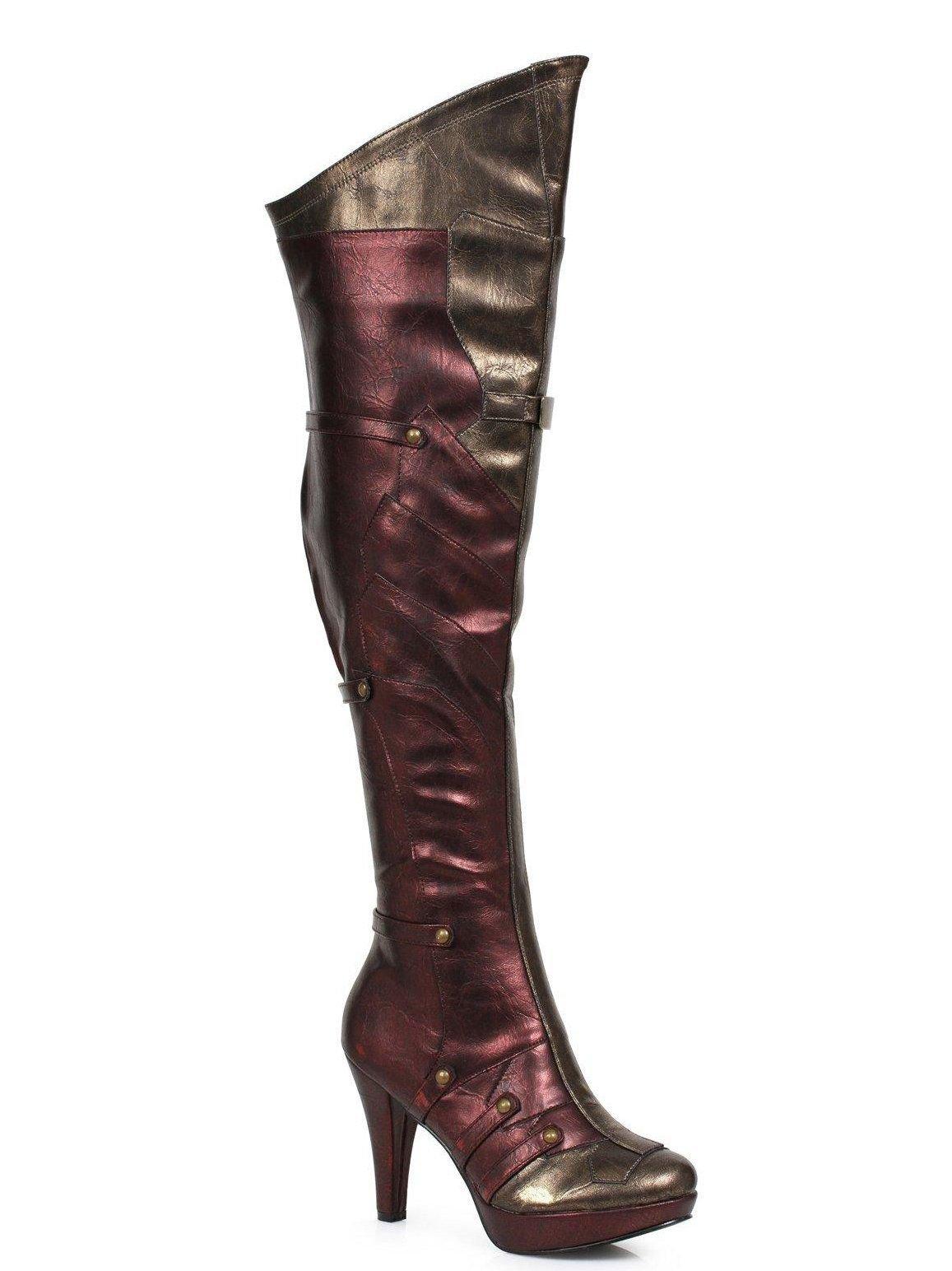 Ladies thigh high clearance boots