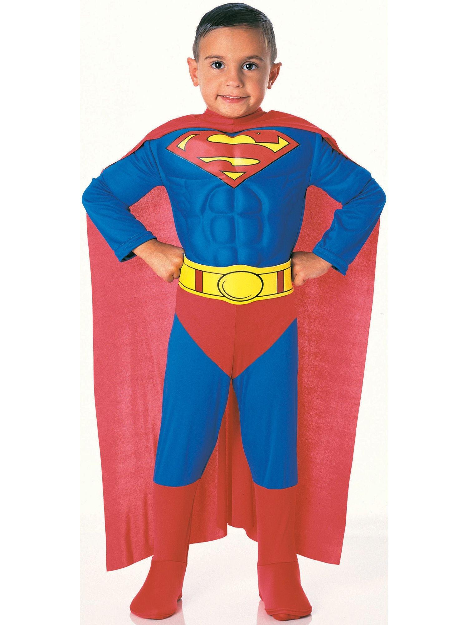 Superman with Muscle Chest Toddler Costume | GameStop
