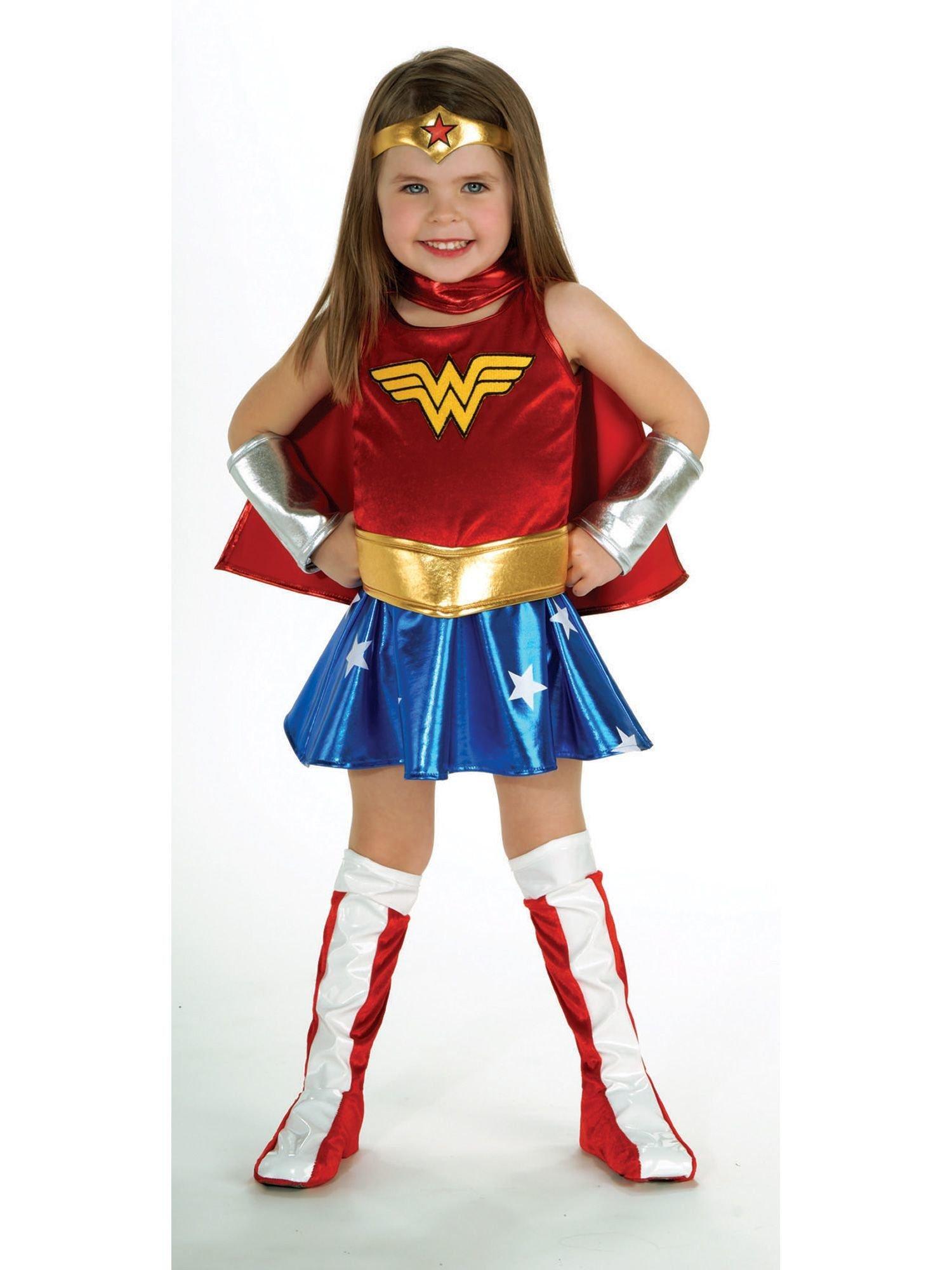 DC Comics Wonder Woman Kids Cosplay Halloween Costume Medium