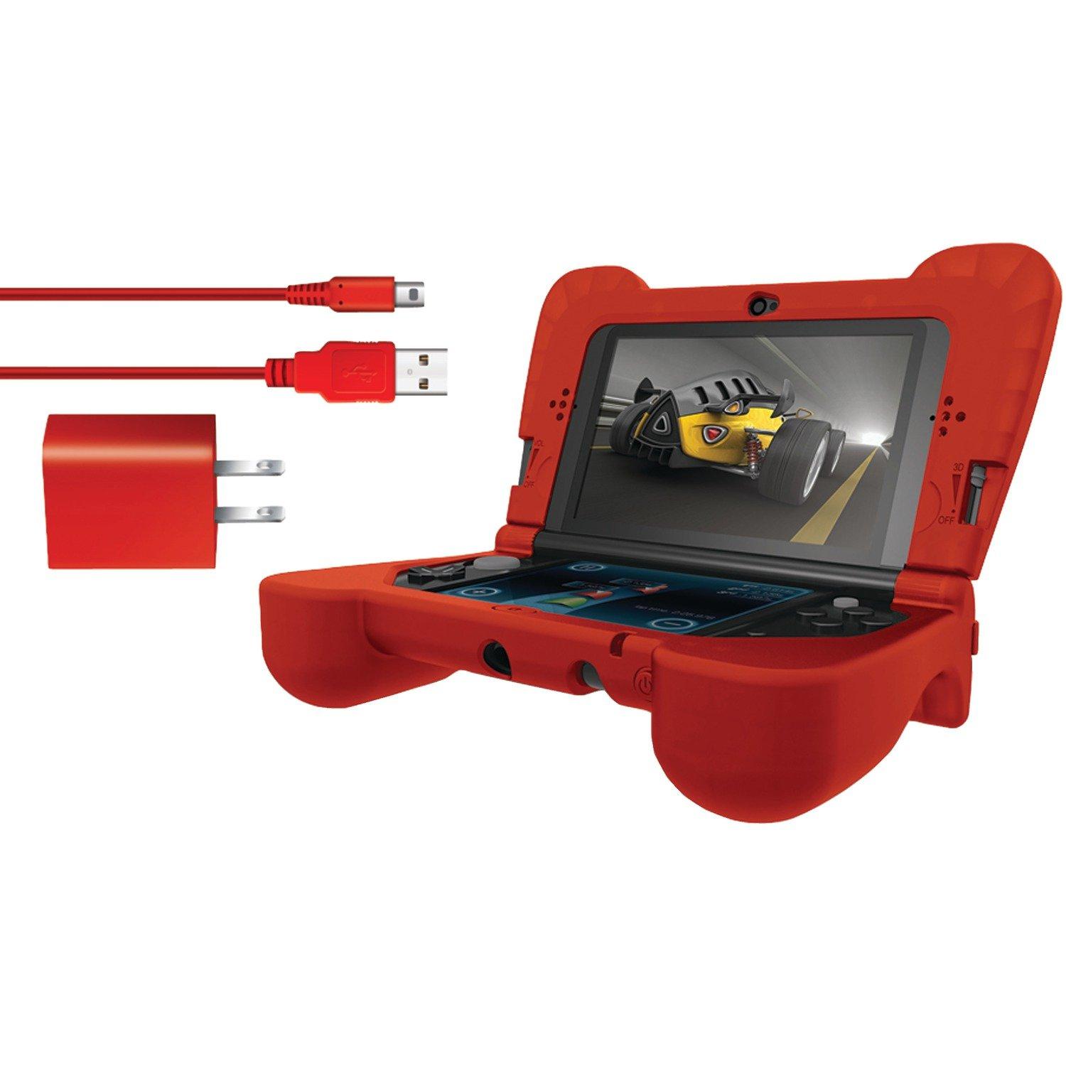 Red Power Play Kit For Nintendo 3ds Xl Gamestop