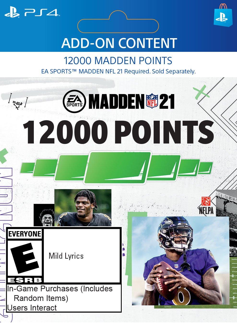 madden 21 ps4 digital code