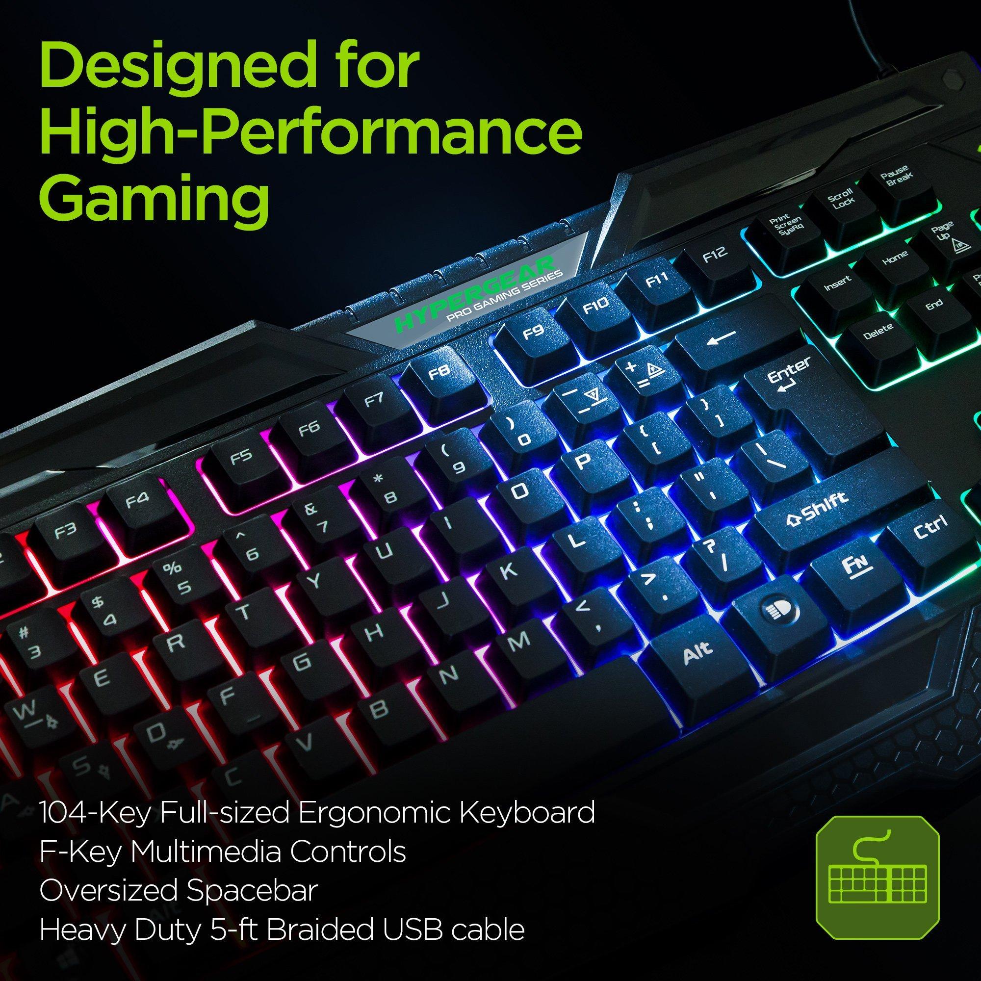 list item 4 of 8 HyperGear 4-in-1 PC Gaming Kit