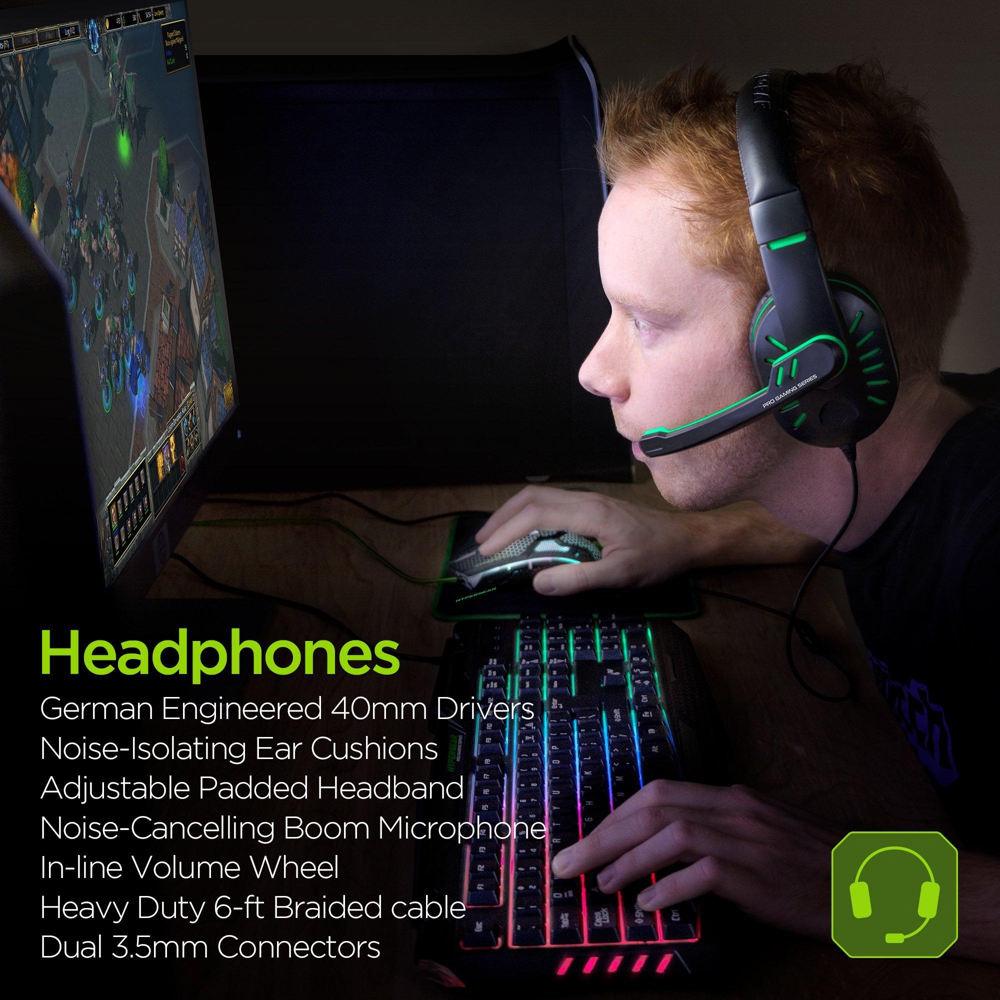 list item 6 of 8 HyperGear 4-in-1 PC Gaming Kit