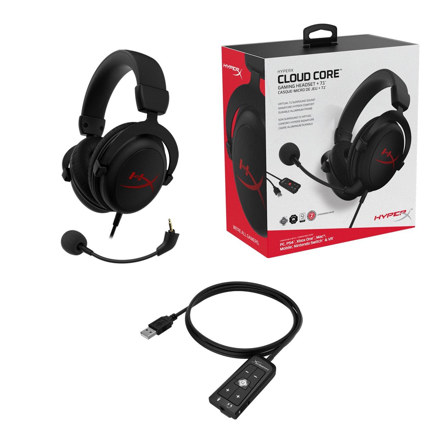 cloud core pro wired gaming headset