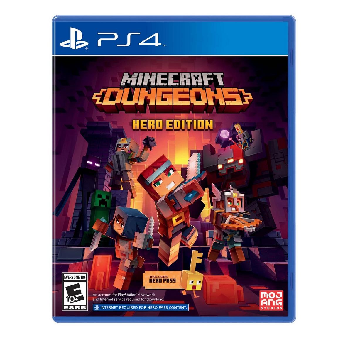 Minecraft Dungeons Hero Edition - PlayStation 4, Pre-Owned -  Mojang, XBS01481