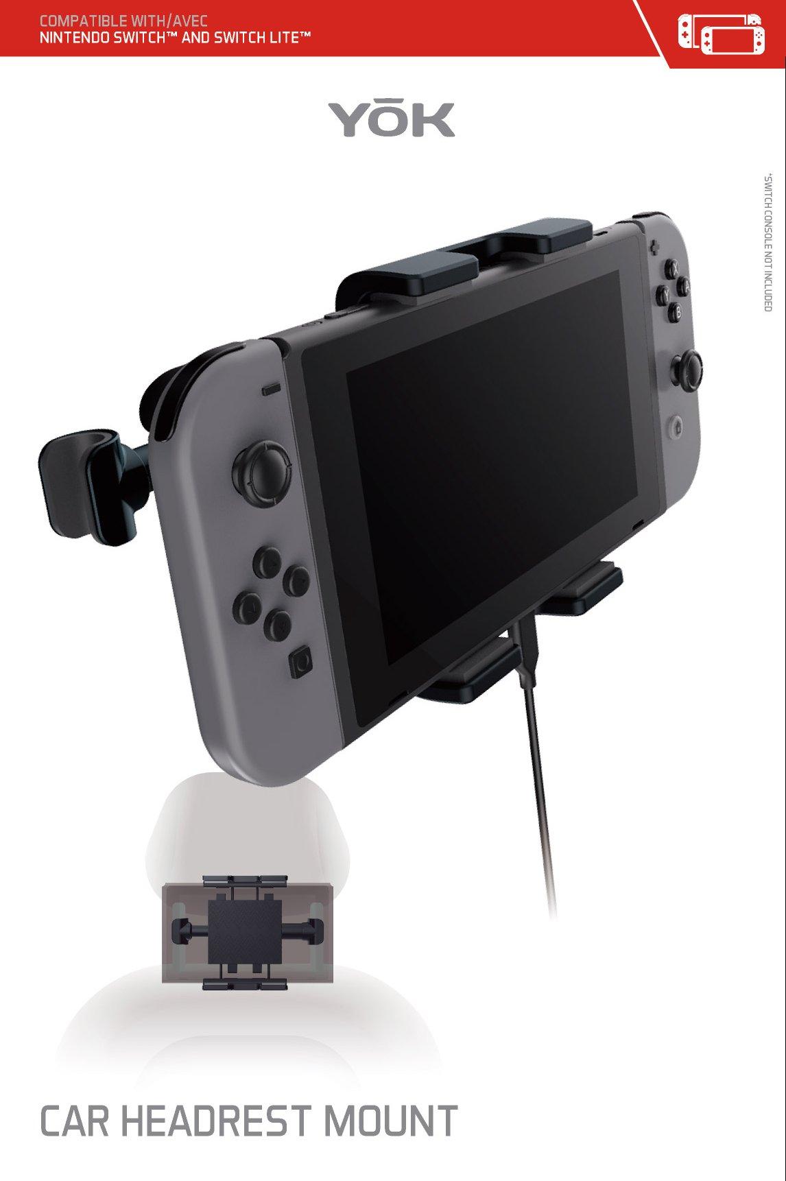 Car Headrest Mount for Nintendo Switch