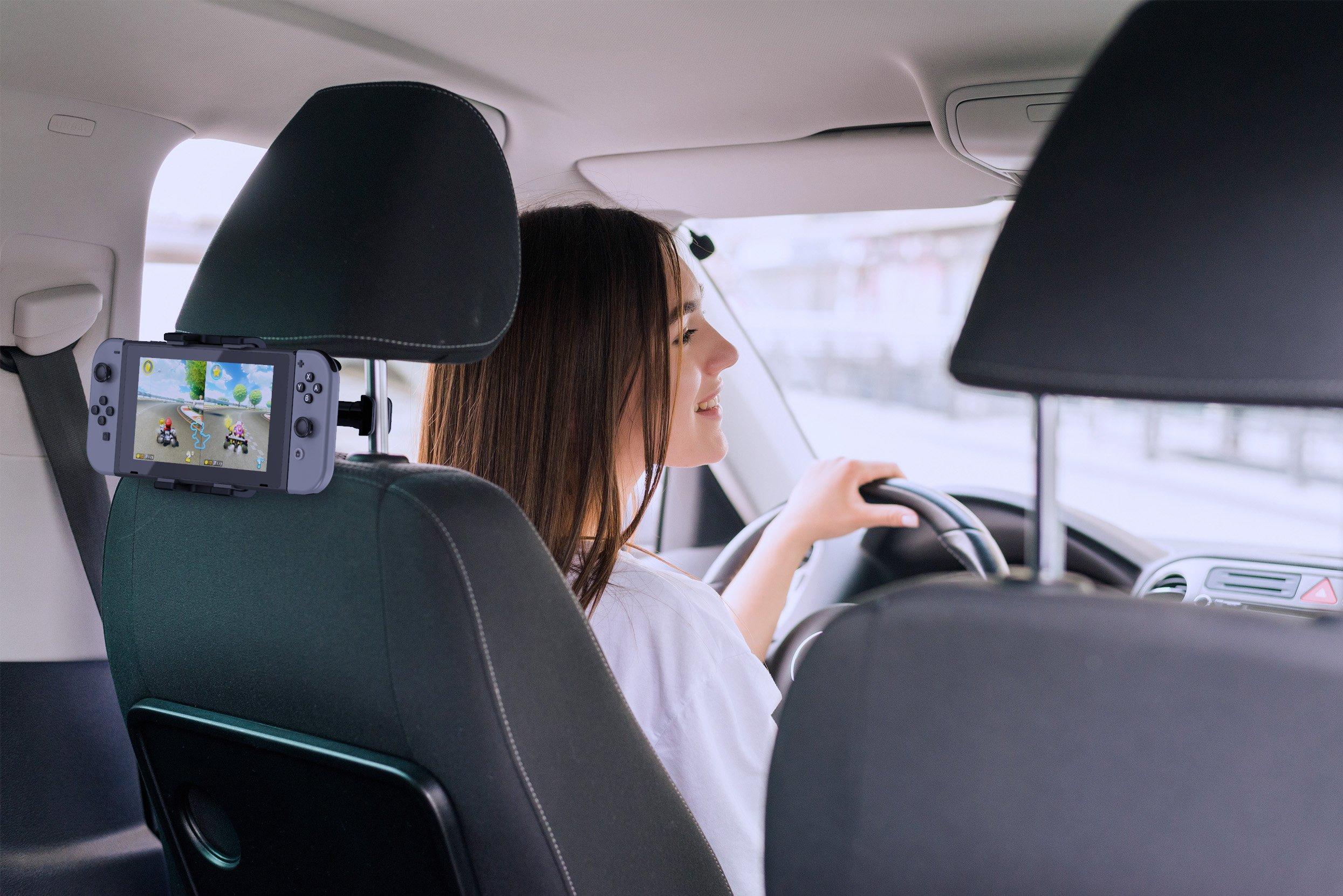Car Headrest Mount for Nintendo Switch
