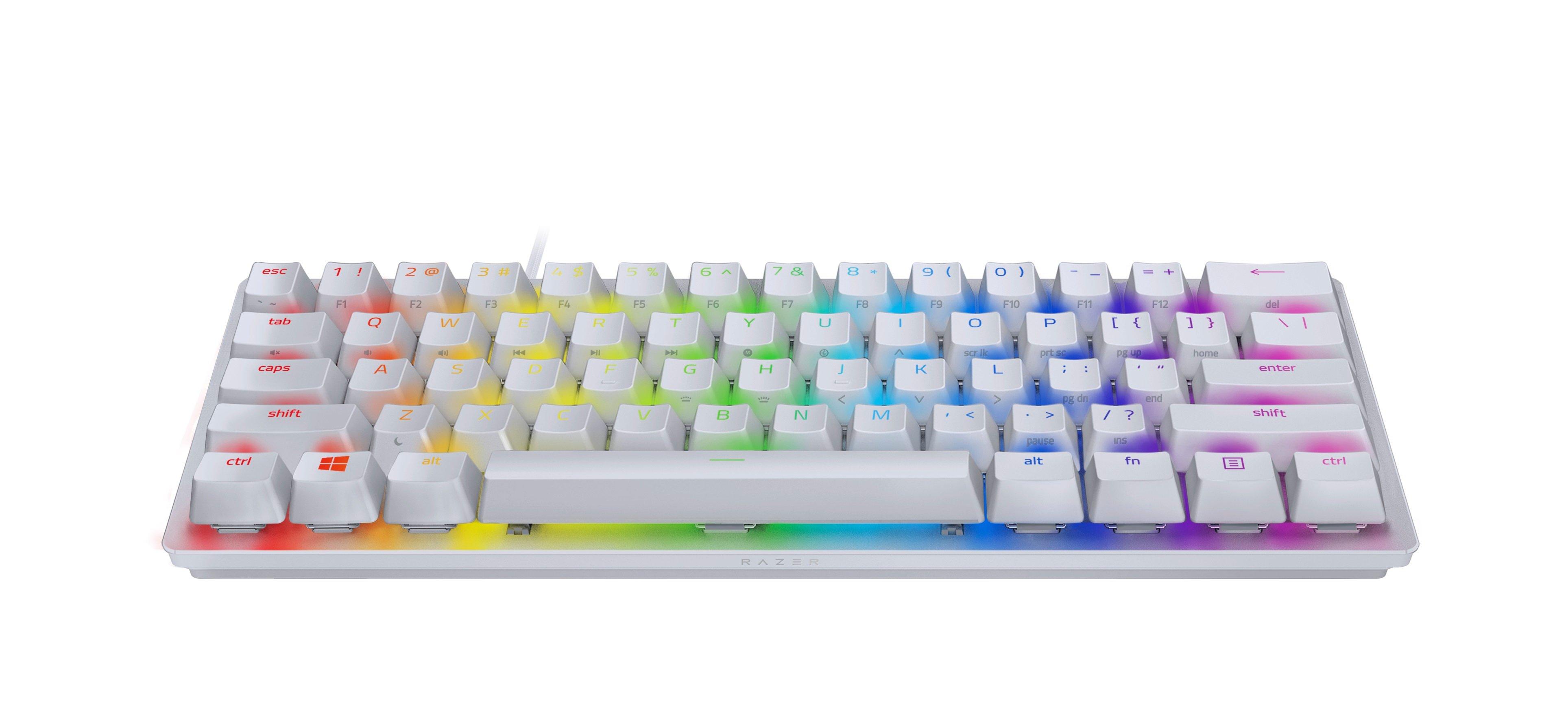 Razer Huntsman Mini 60 Percent Optical Purple Switches Wired