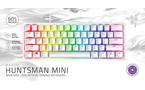 Huntsman Mini Mercury Edition 60 Percent Optical Purple Switches Wired Gaming Keyboard