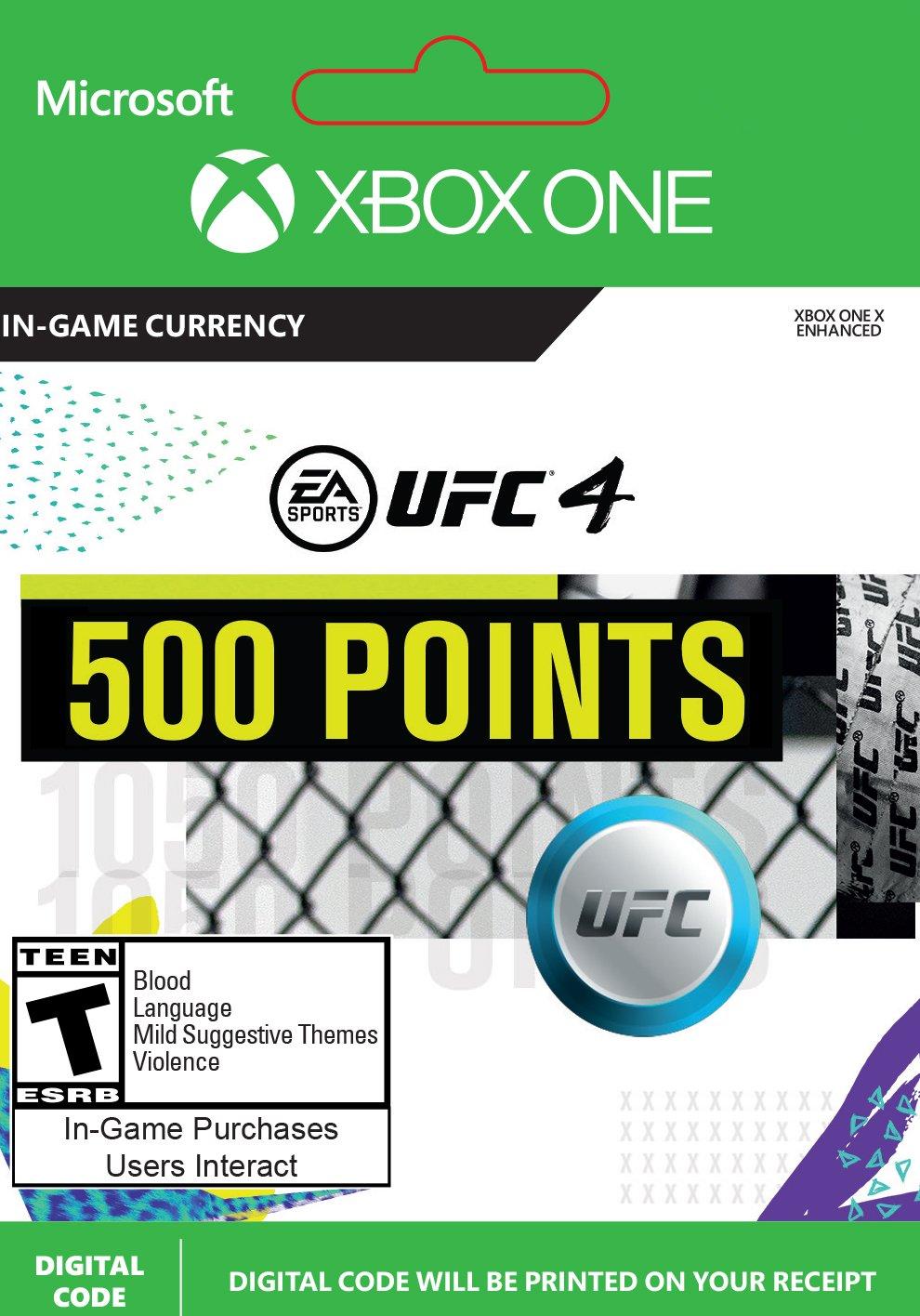 EA Sports UFC 4 Ultimate Team 500 UFC Points