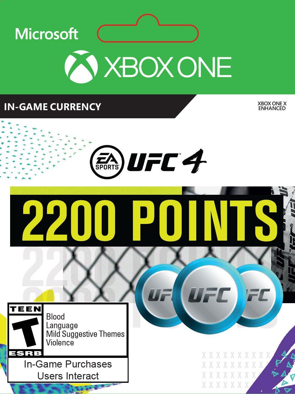 EA Sports UFC 4 Ultimate Team 2,200 UFC Points