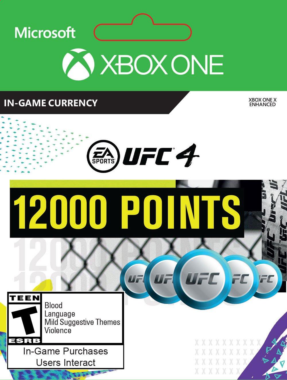 EA Sports UFC 4 Ultimate Team 12,000 UFC Points